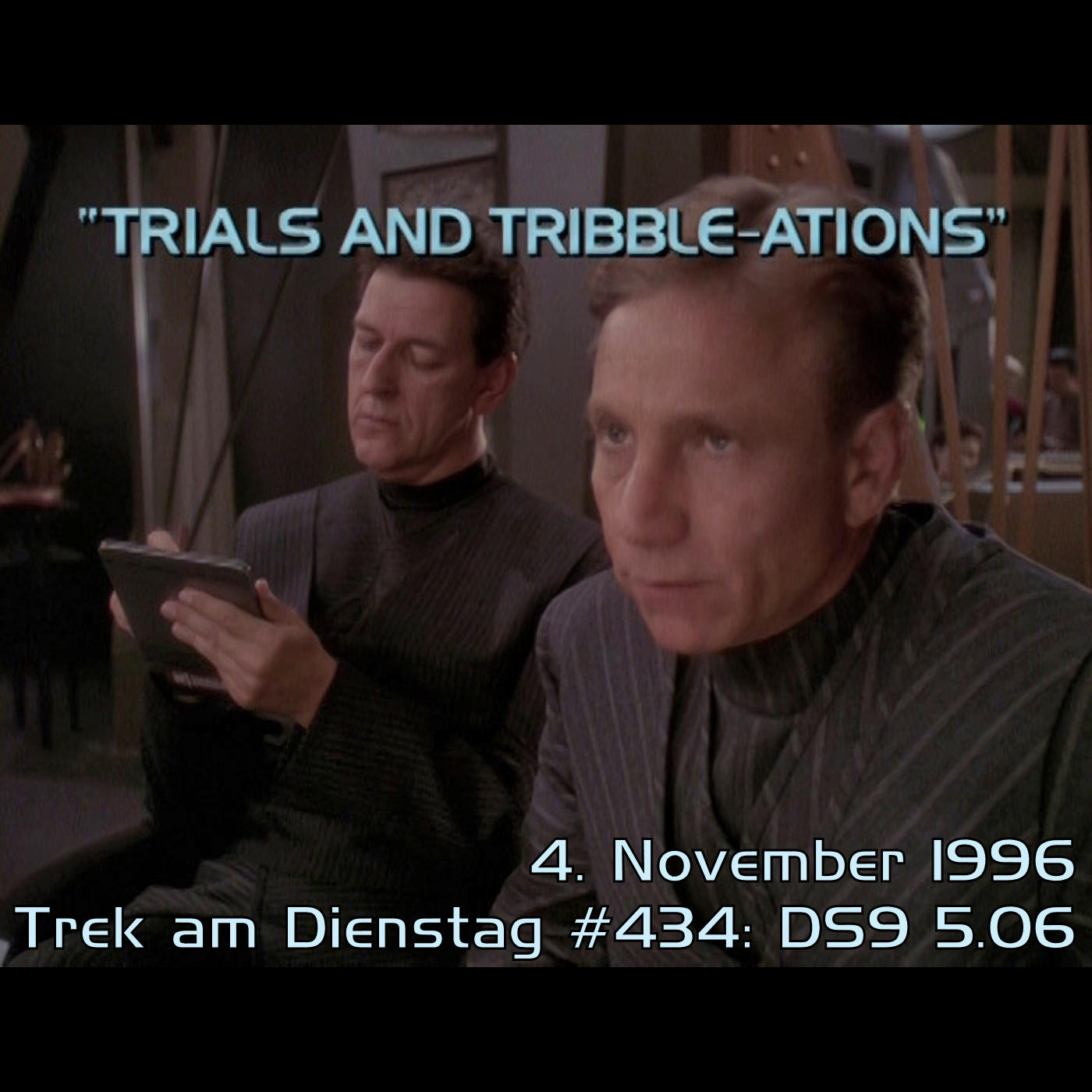 #434: Trials and Tribble-ations (DS9 5.06) episode artwork