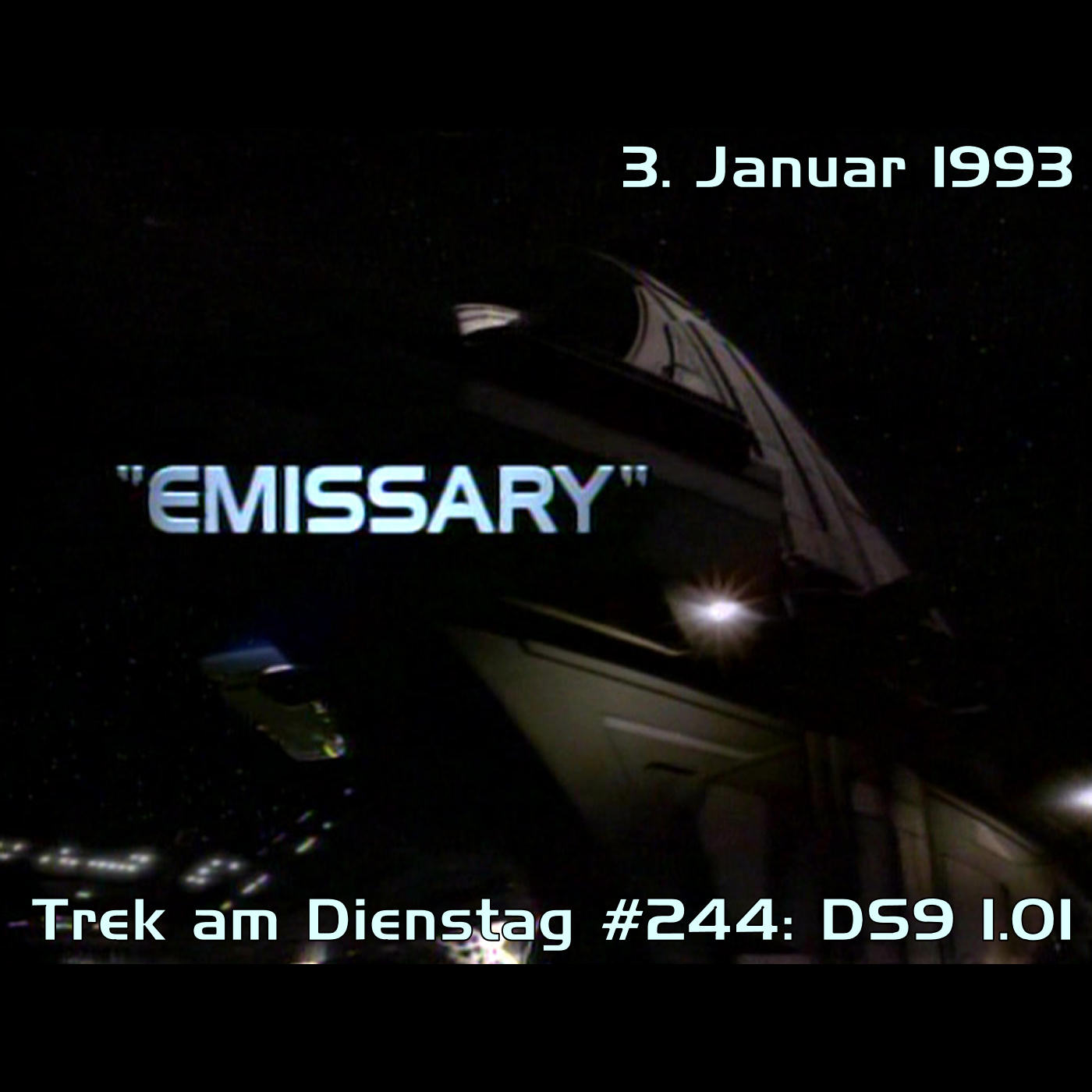 #244: Emissary (DS9 1.01) episode artwork