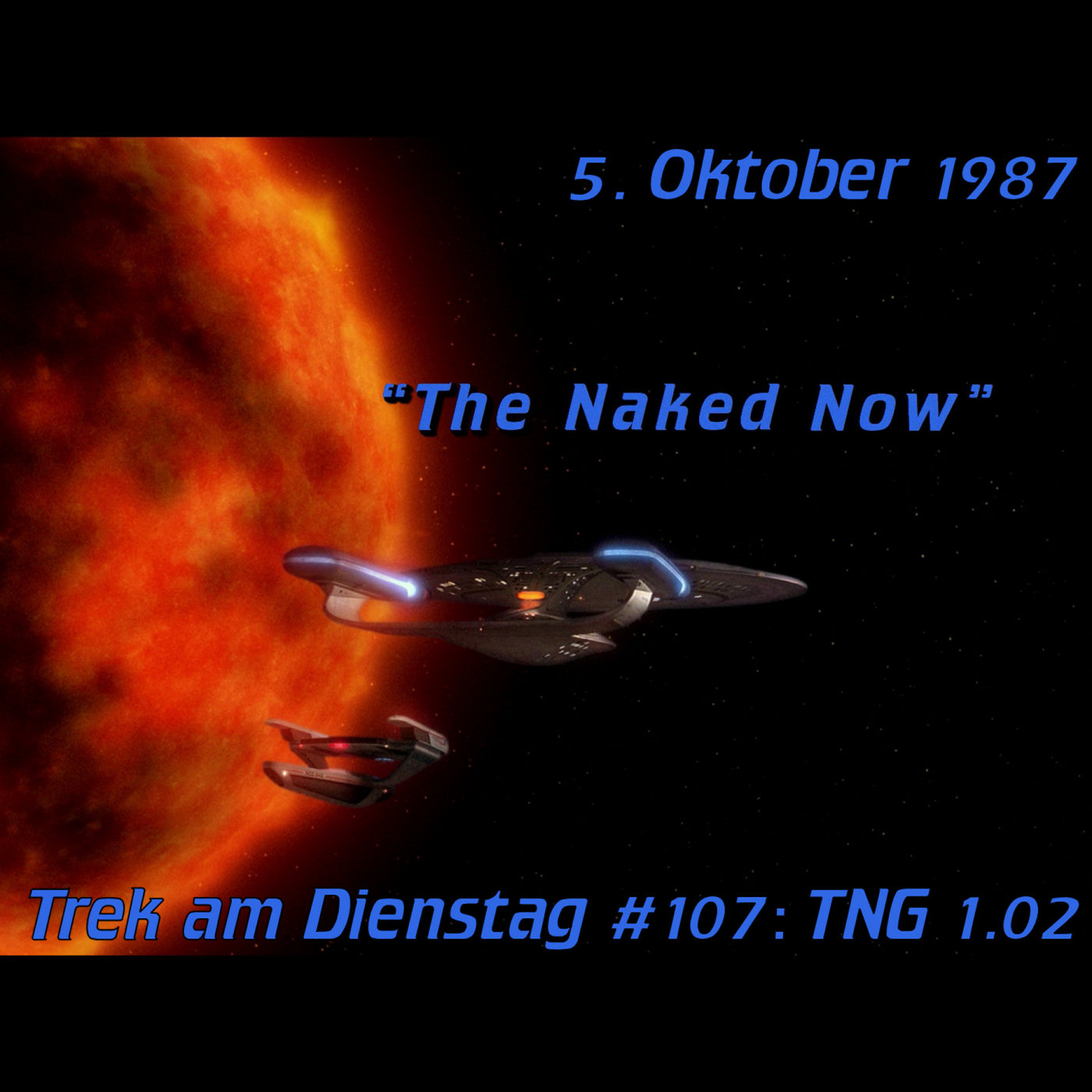#107: The Naked Now (TNG 1.02) episode artwork