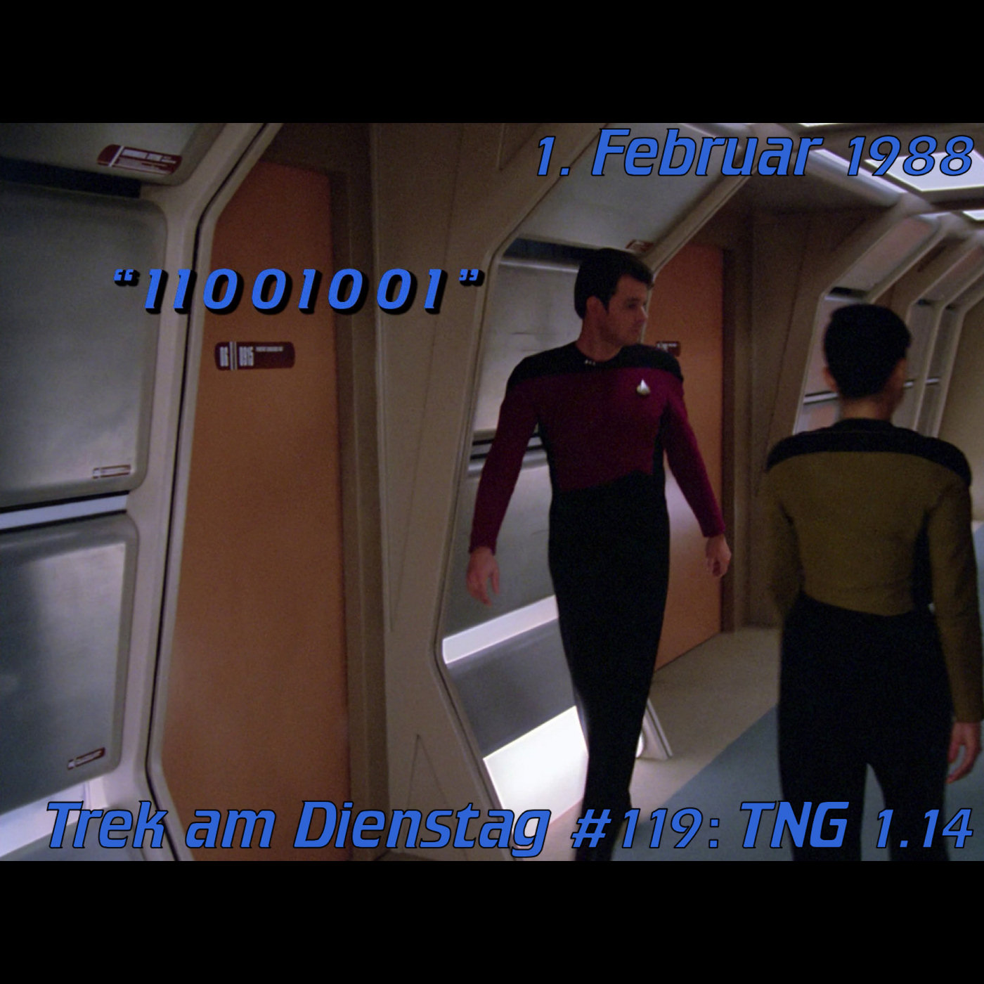 #119: 11001001 (TNG 1.14) episode artwork
