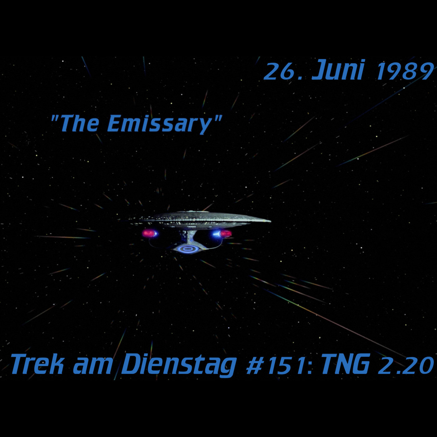 #151: The Emissary (TNG 2.20) episode artwork