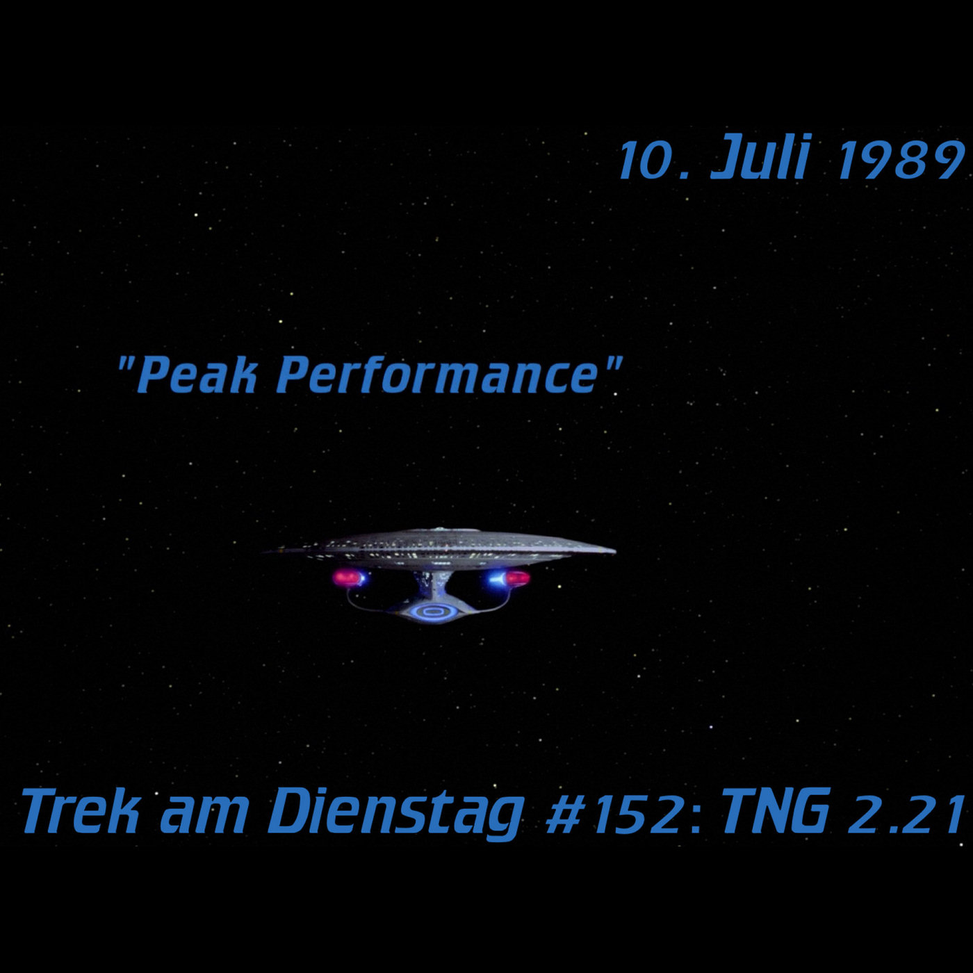 #152: Peak Performance (TNG 2.21) episode artwork