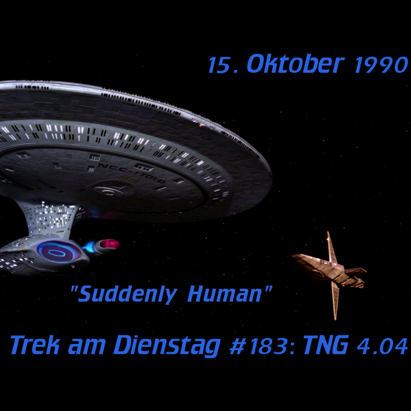 #183: Suddenly Human (TNG 4.04) episode artwork