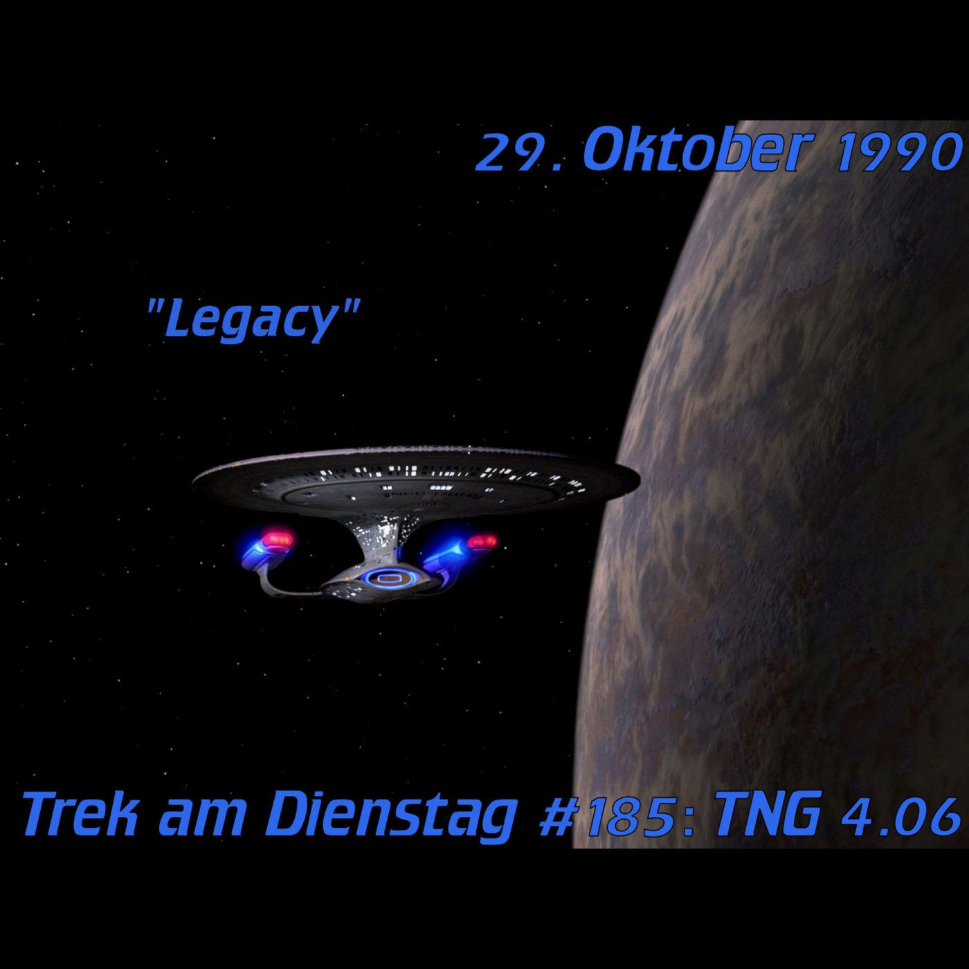 #185: Legacy (TNG 4.06) episode artwork