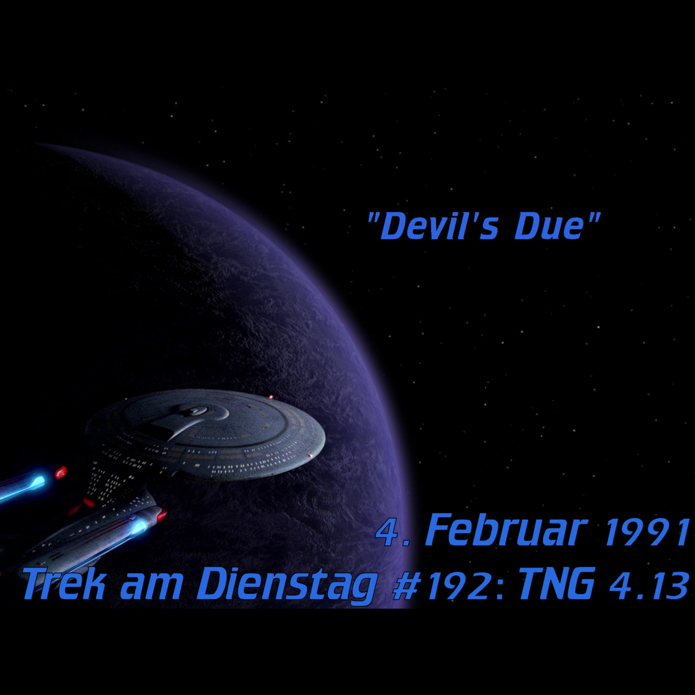 #192: Devil's Due (TNG 4.13) episode artwork