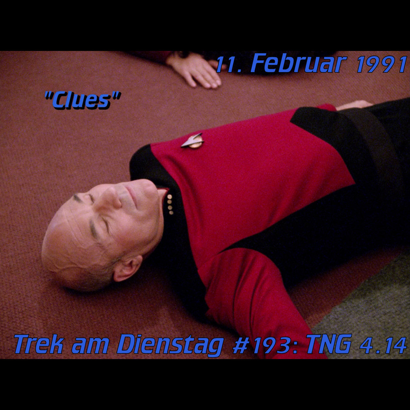 #193: Clues (TNG 4.14) episode artwork