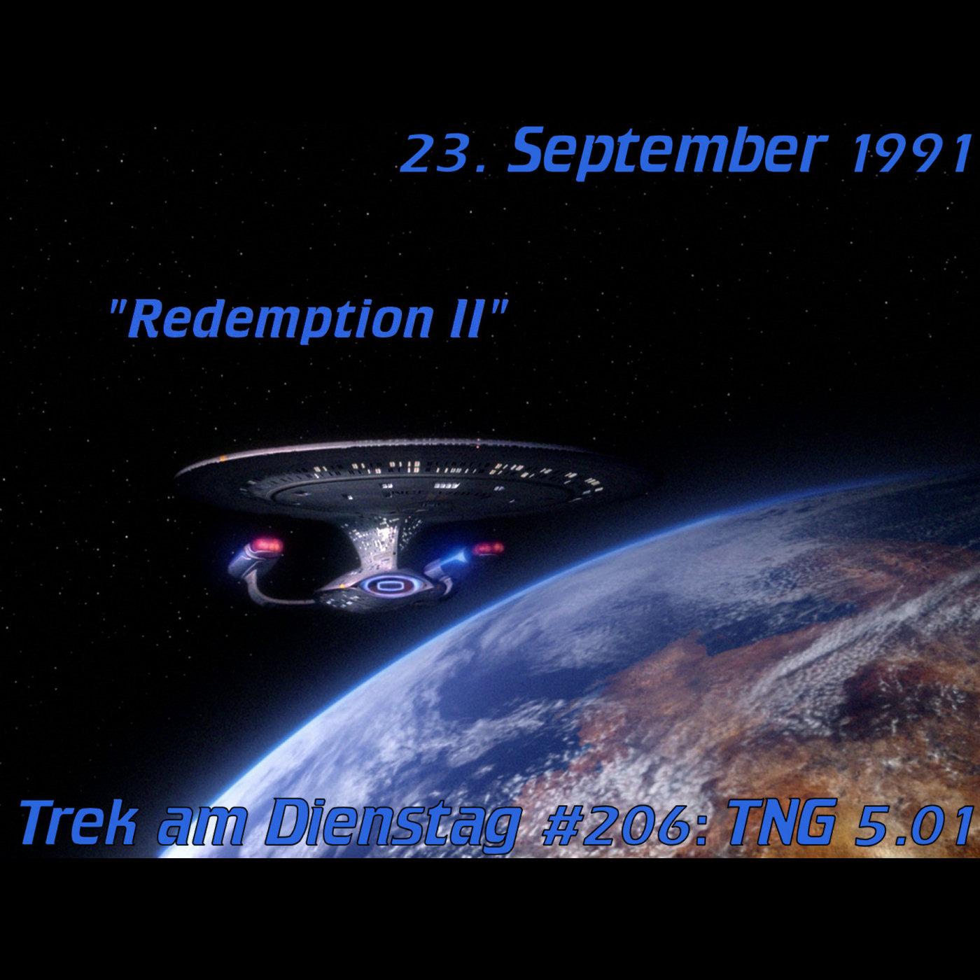 #206: Redemption II (TNG 5.01) episode artwork