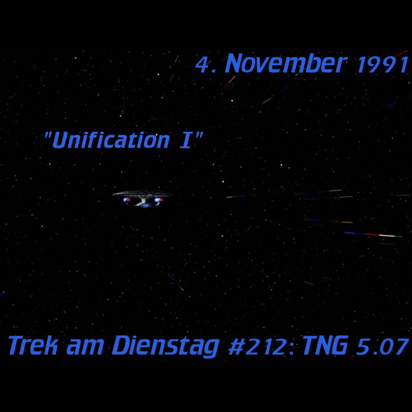 #212: Unification I (TNG 5.07) episode artwork