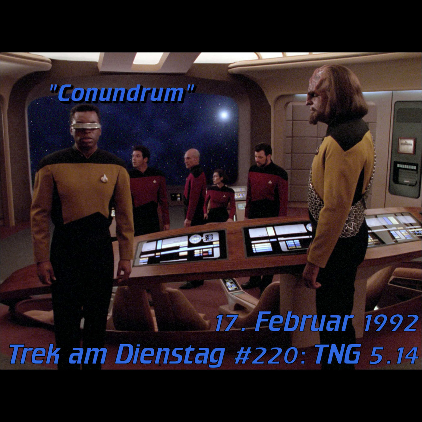 #220: Conundrum (TNG 5.14) episode artwork
