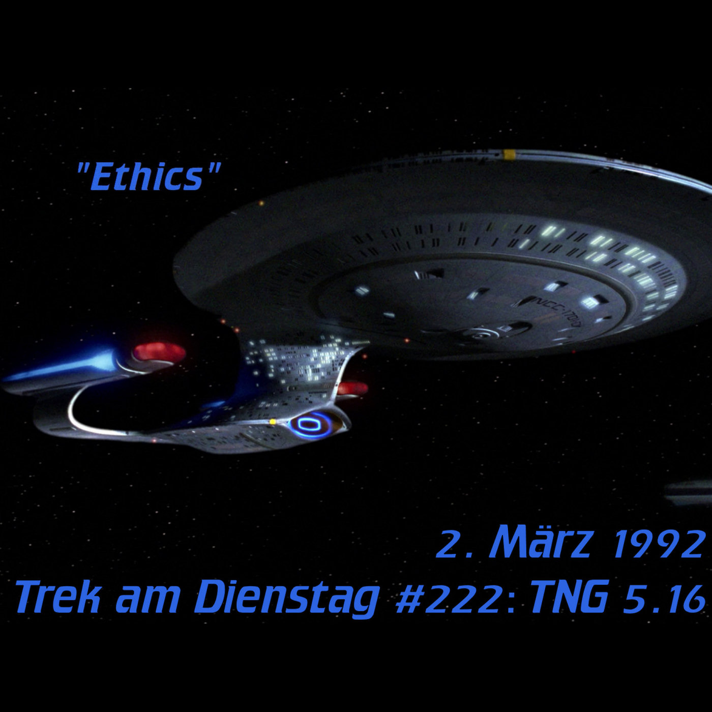 #222: Ethics (TNG 5.16) episode artwork