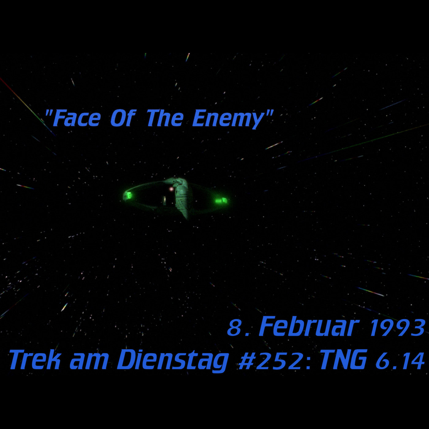#252: Face of the Enemy (TNG 6.14) episode artwork