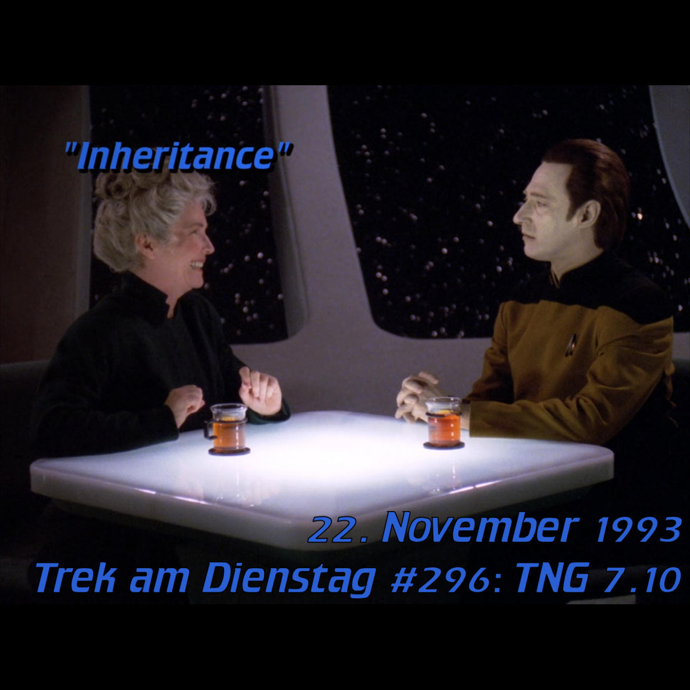 #296: Inheritance (TNG 7.10) episode artwork