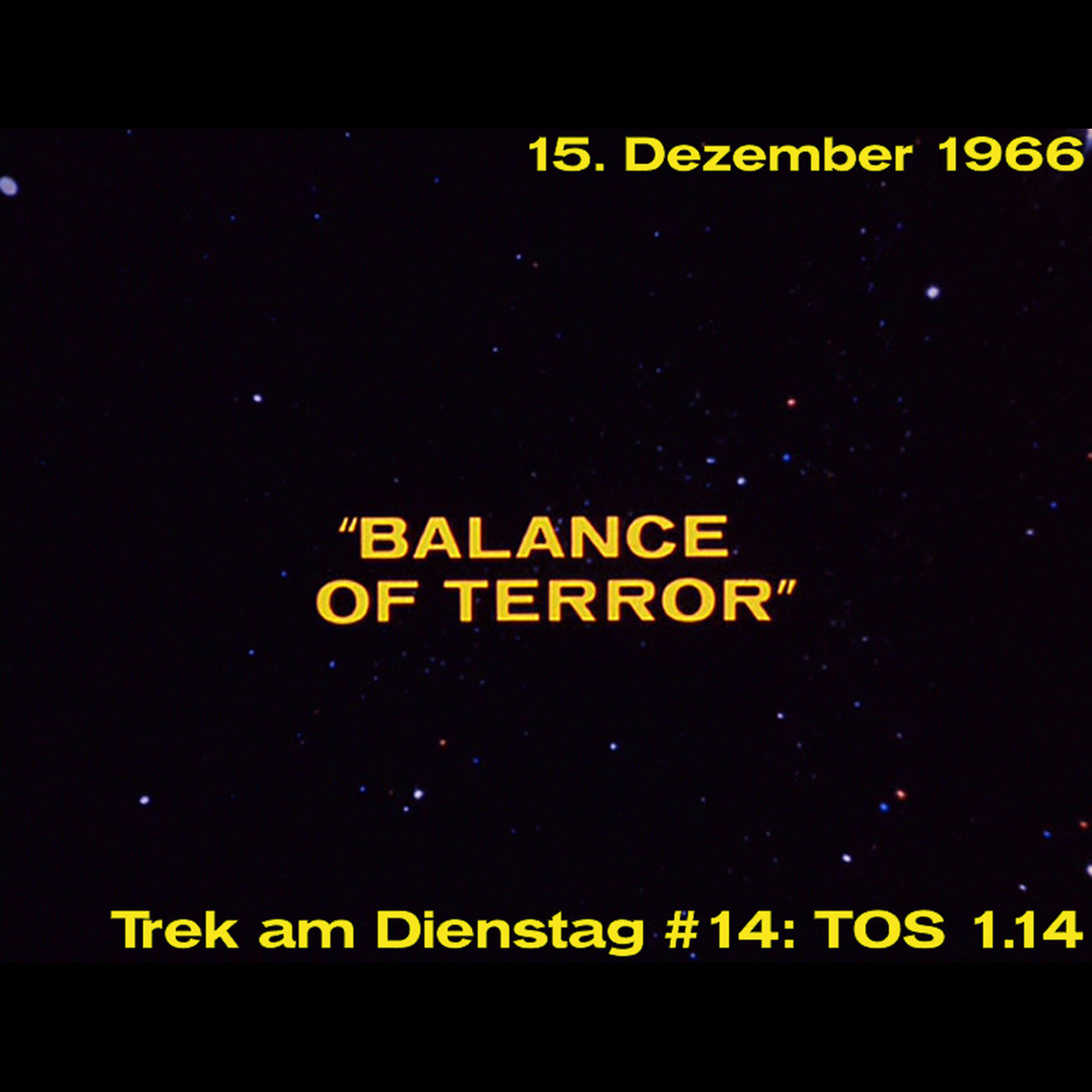 #14: Balance of Terror (TOS 1.14) episode artwork