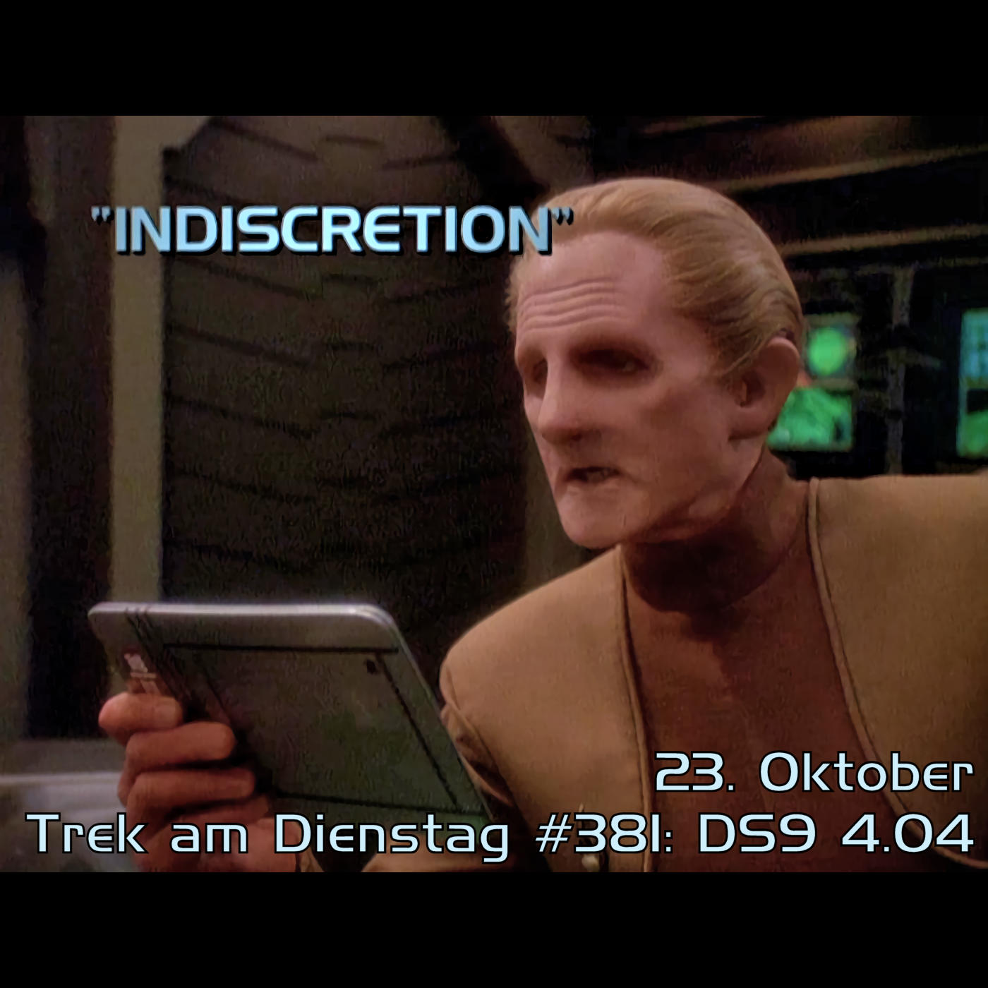 #381: Indiscretion (DS9 4.04) episode artwork