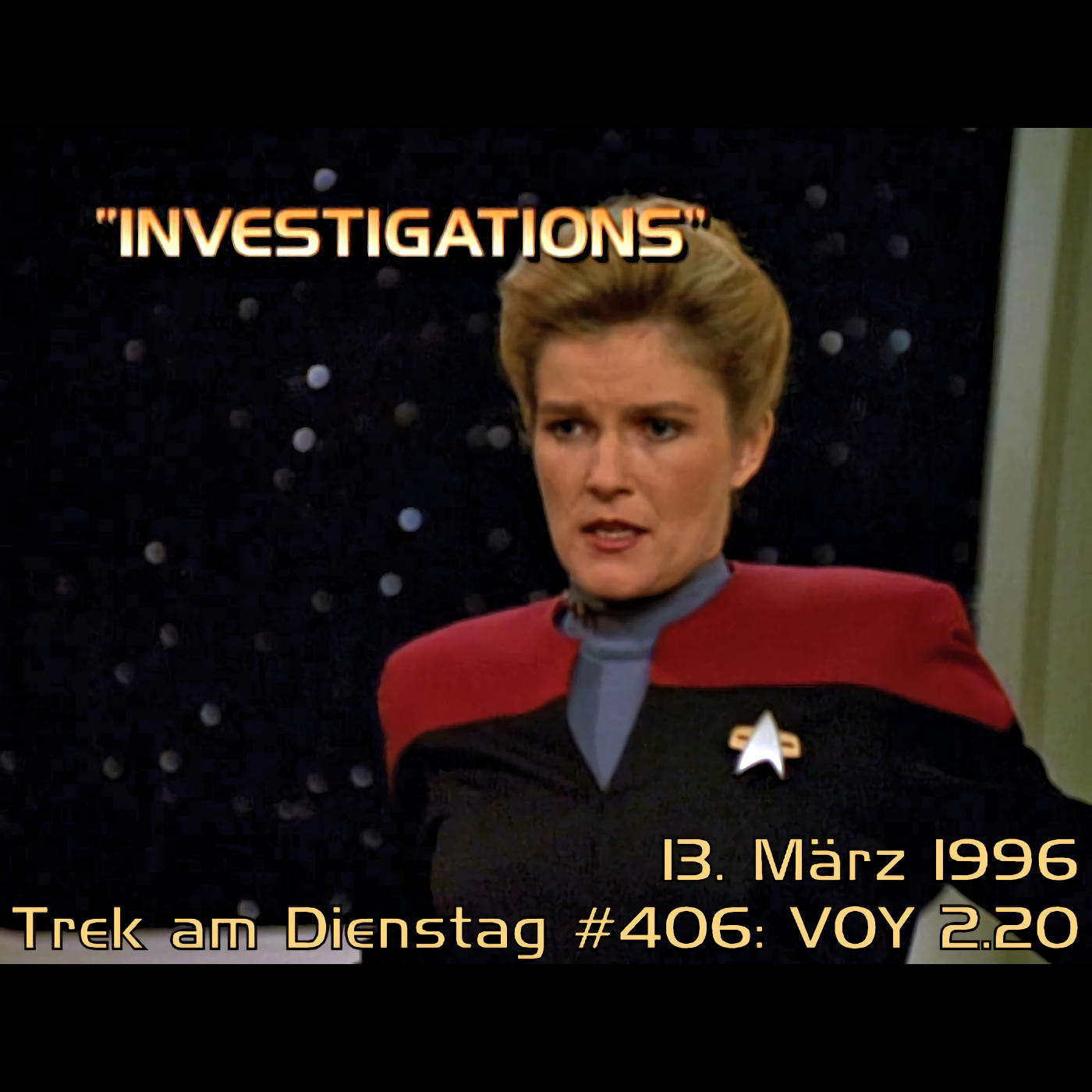 #406: Investigations (VOY 2.20) episode artwork