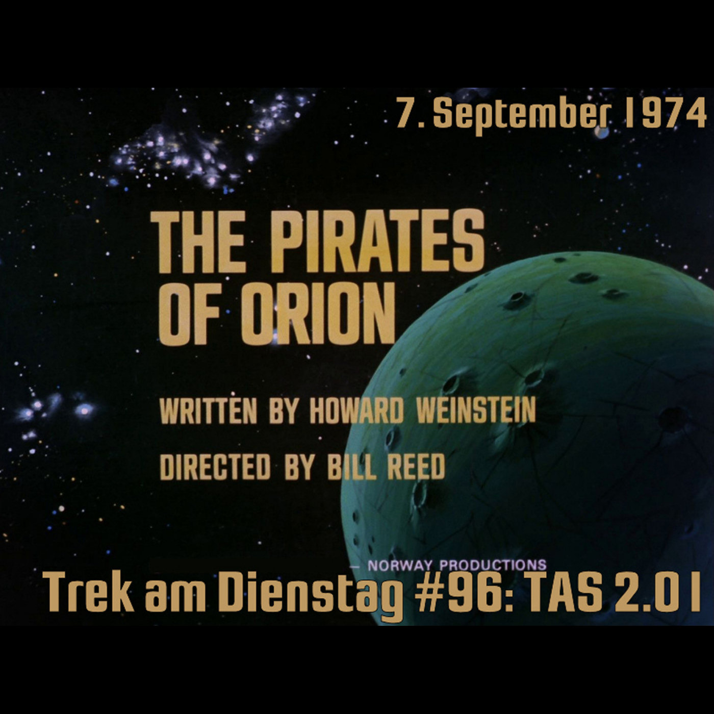 #96: The Pirates of Orion (TAS 2.01) episode artwork