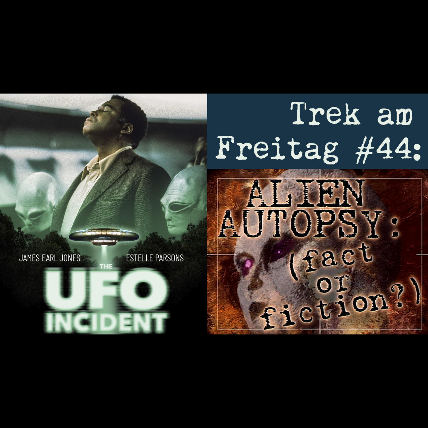 Trek am Freitag #44: The UFO Incident & Alien Autopsy episode artwork