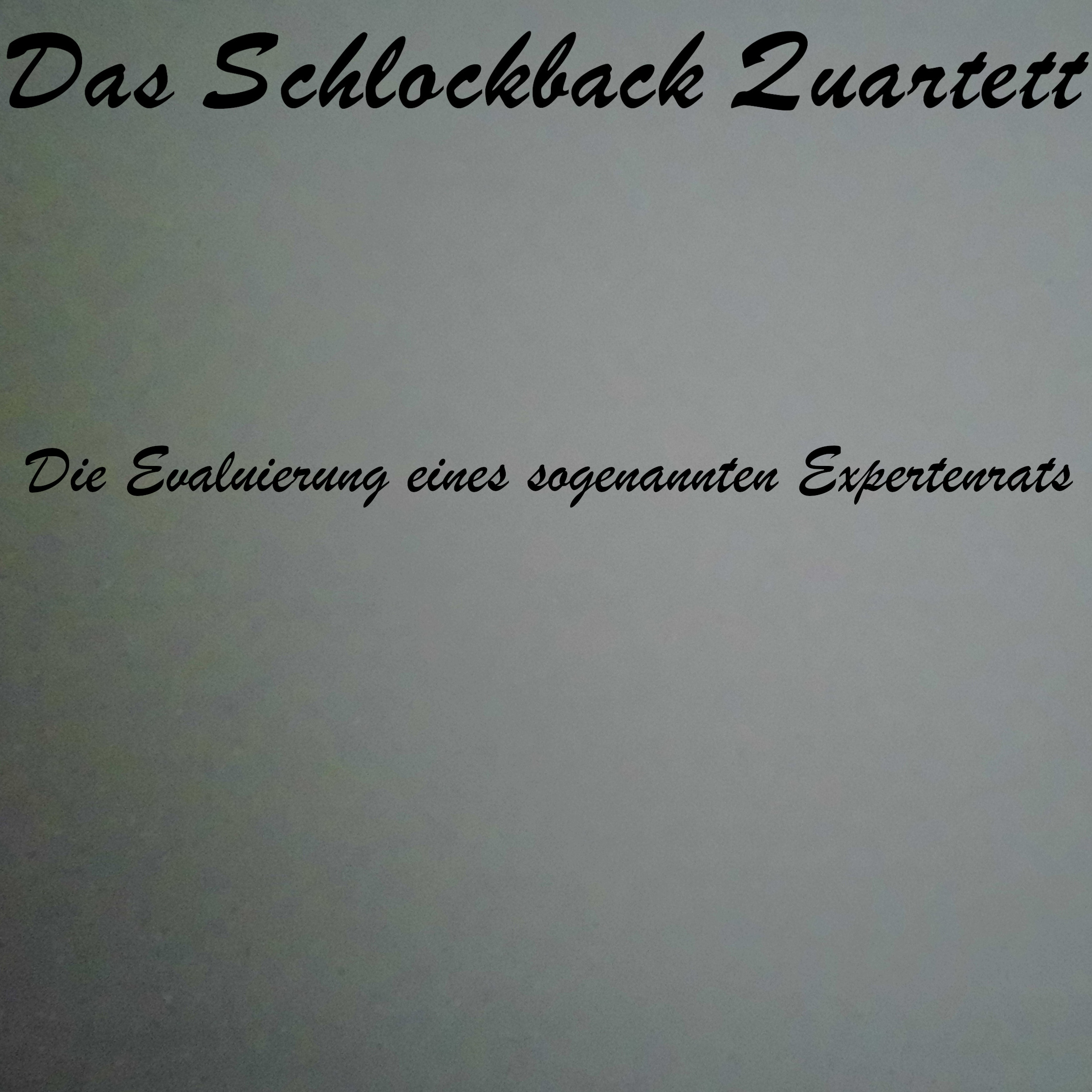 Die Evaluierung eines sogenannten Expertenrats episode artwork