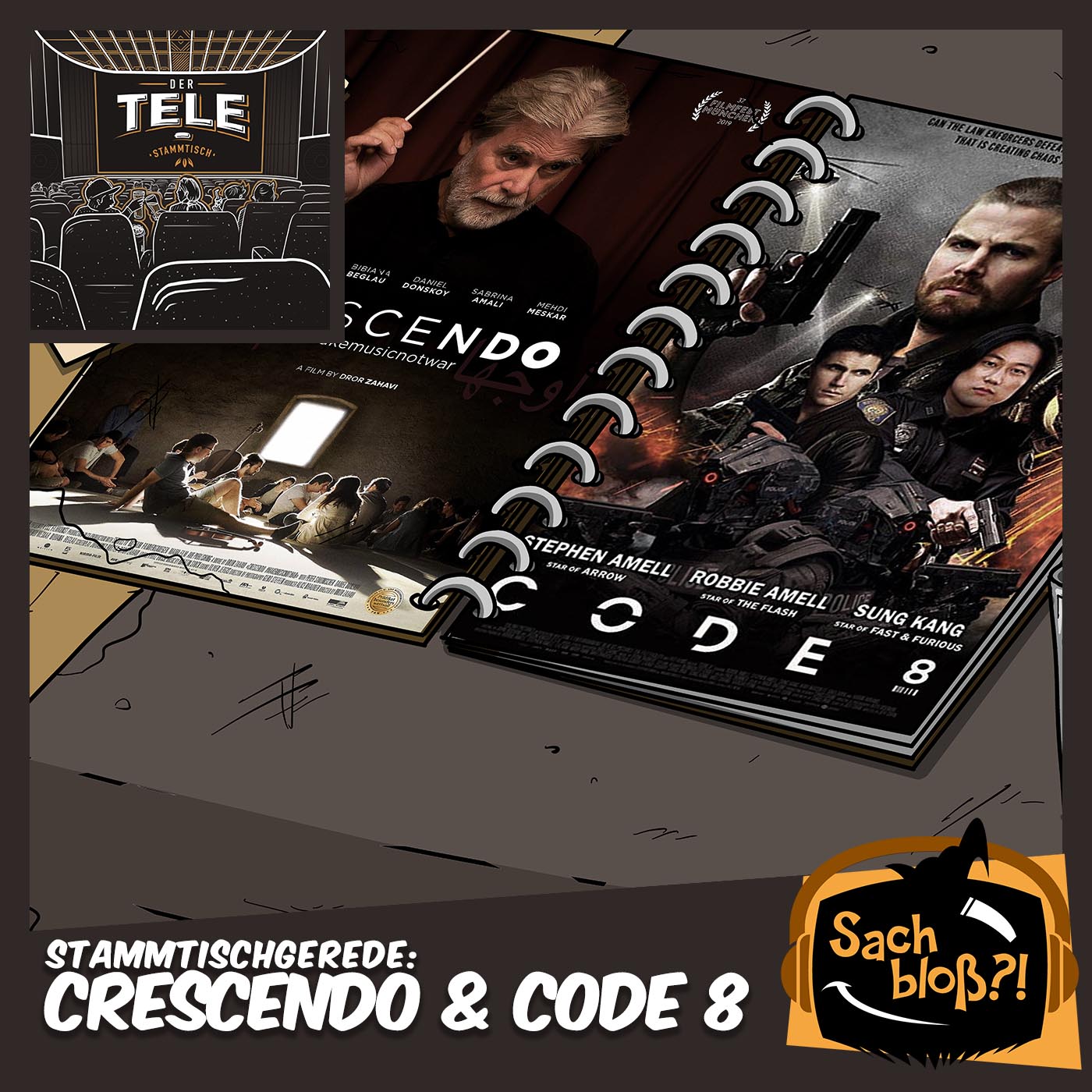 Stammtischgerede Dabblfietscha: Crescendo & Code 8 episode artwork