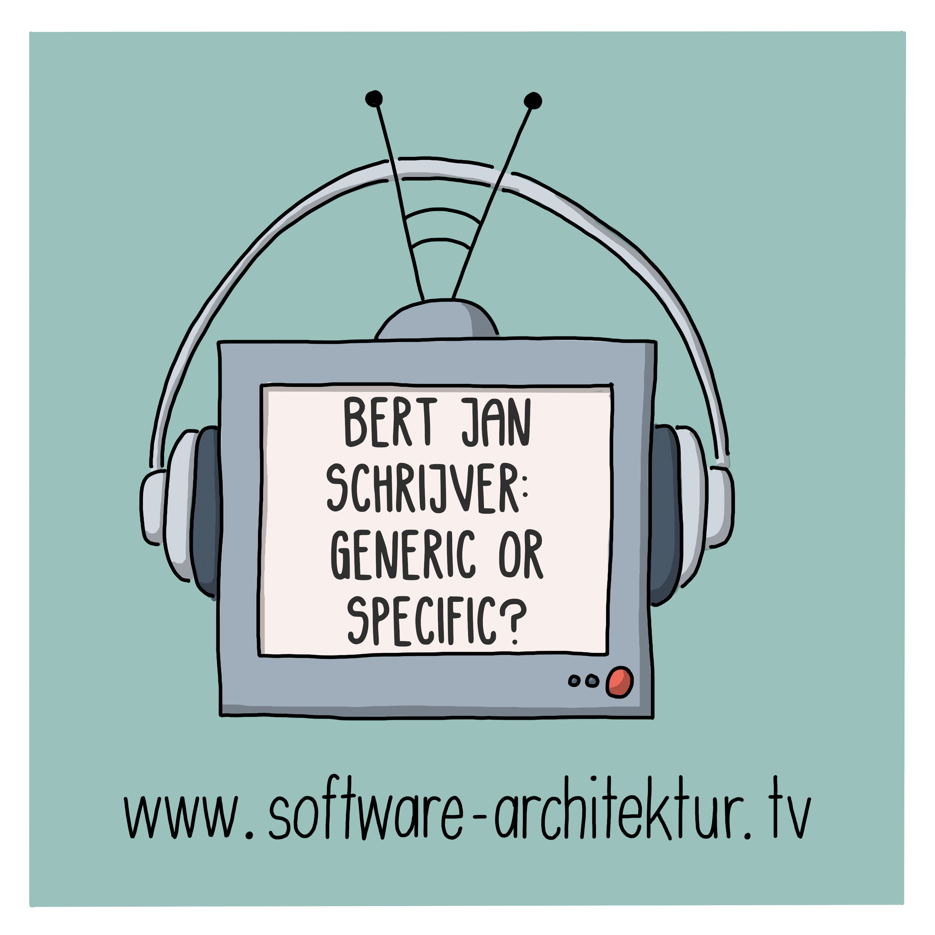 Bert Jan Schrijver about Generic or Specific? episode artwork