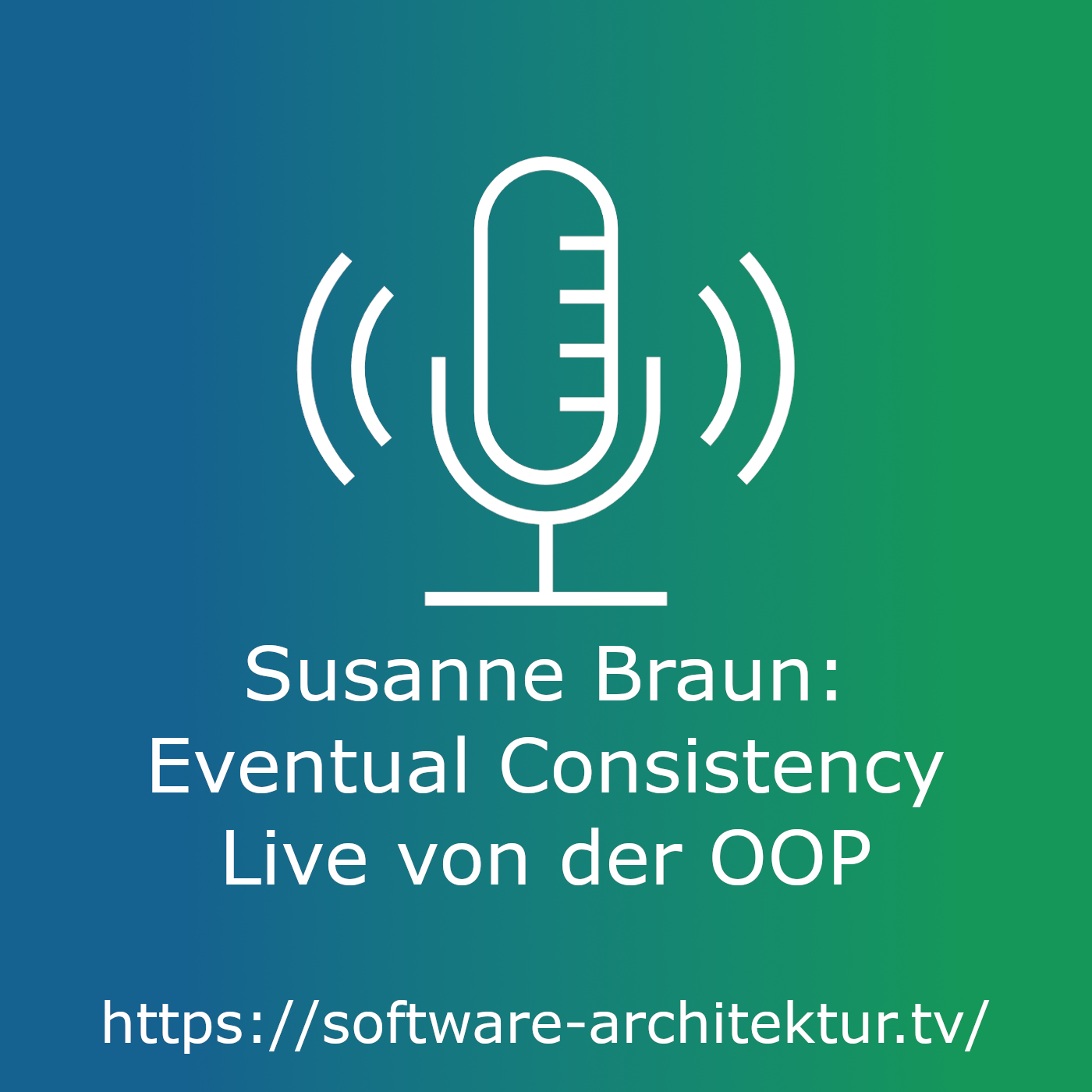 Susanne Braun: Eventual Consistency - Live von der OOP episode artwork