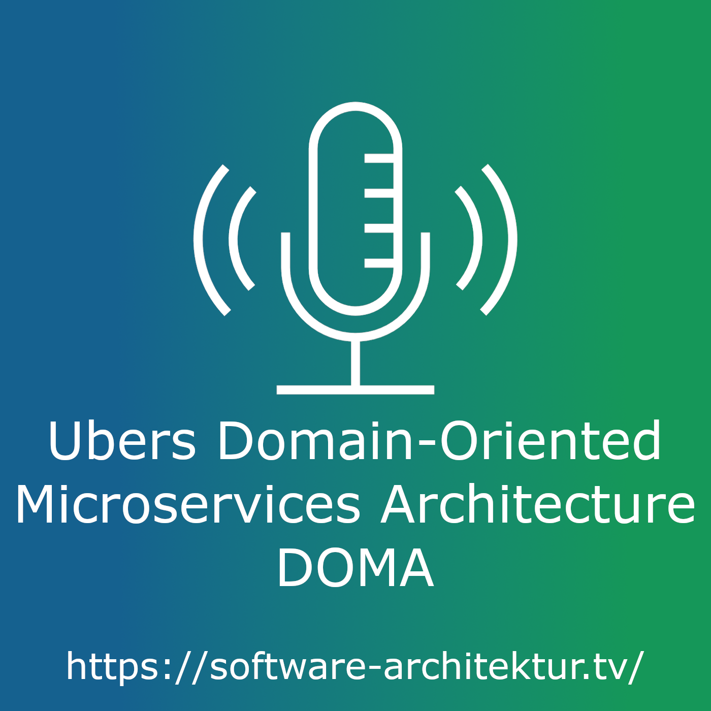 Ubers Domain-Oriented Microservices Architecture DOMA episode artwork