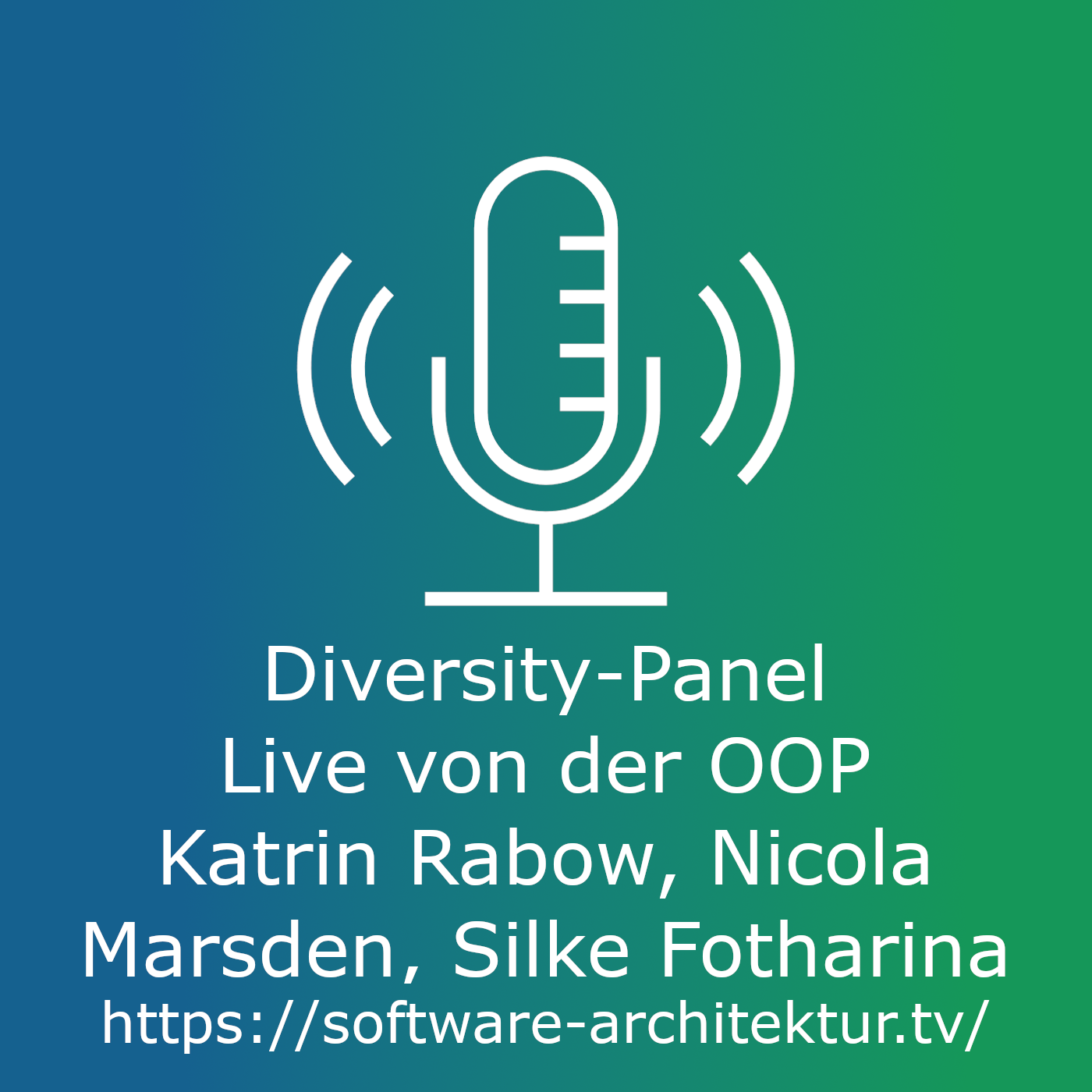 Katrin Rabow, Nicola Marsden, Silke Foth - Diversity-Panel - live von der OOP episode artwork
