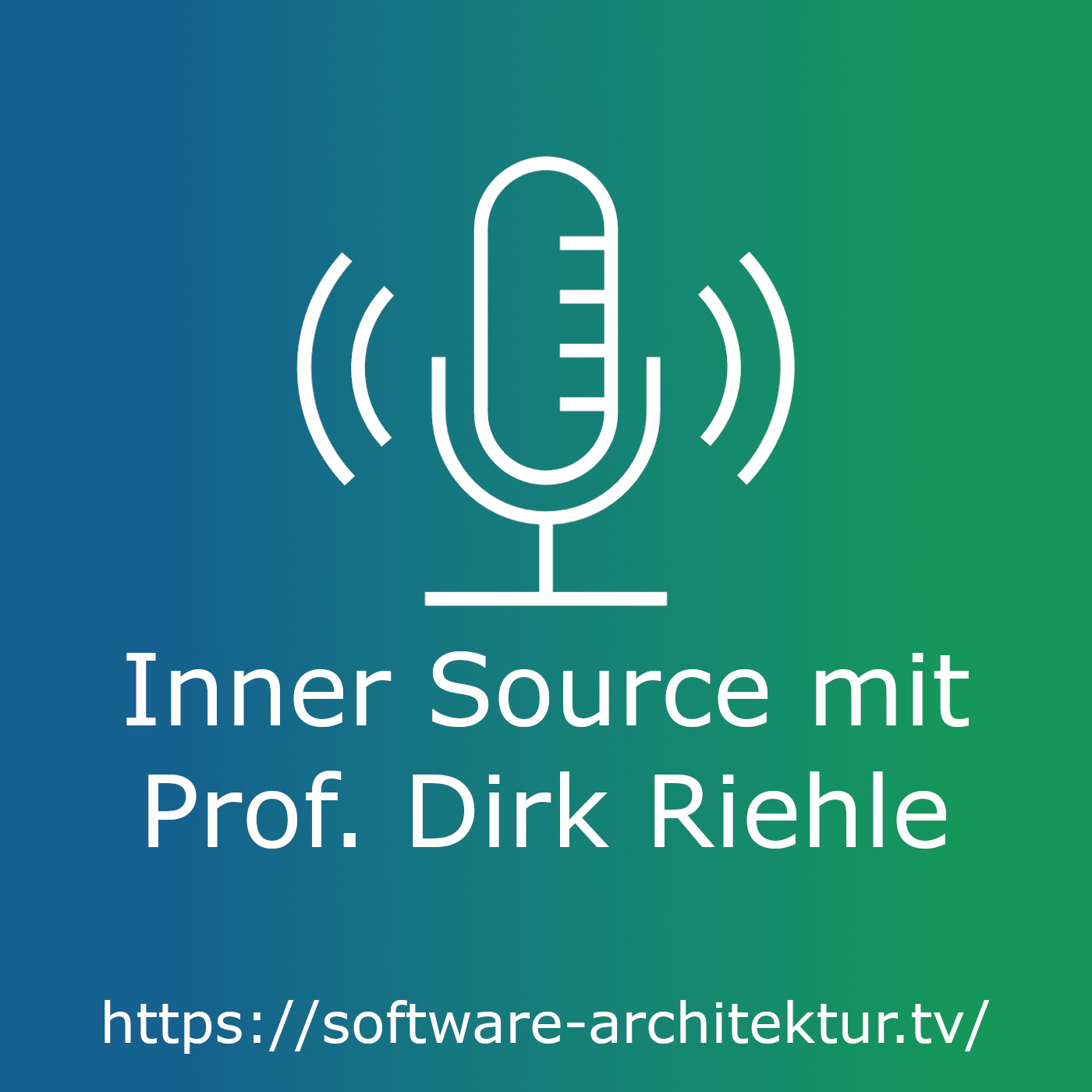 Inner Source - Mit Open-Source-Methoden Unternehmenssilos einreißen mit Prof. Dirk Riehle episode artwork
