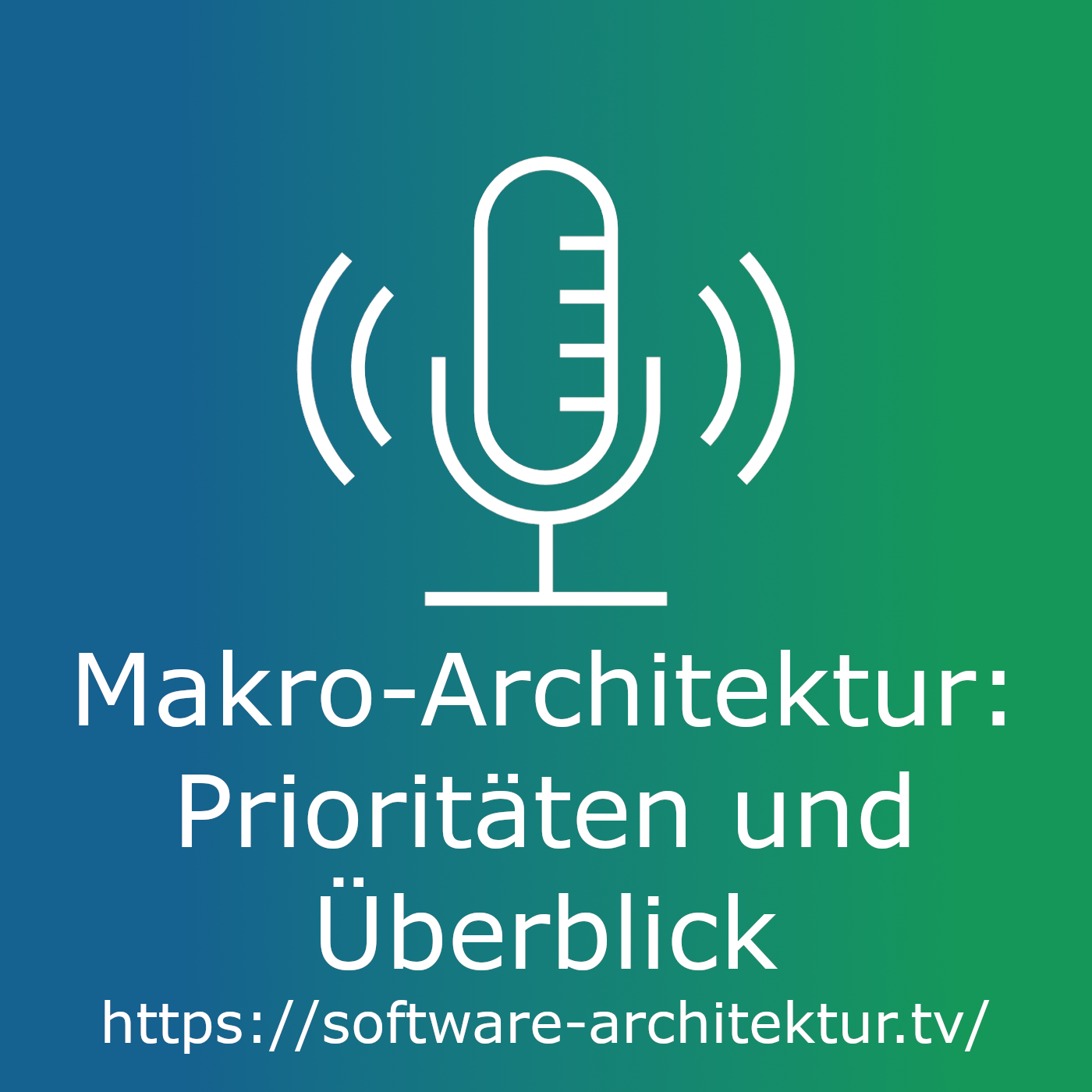 Makro-Architektur - Prioritäten und Überblick episode artwork