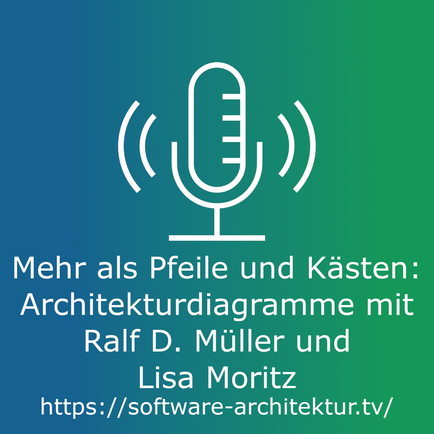 Mehr als Pfeile und Kästen - Architekturdiagramme mit Ralf D. Müller und Lisa Moritz episode artwork