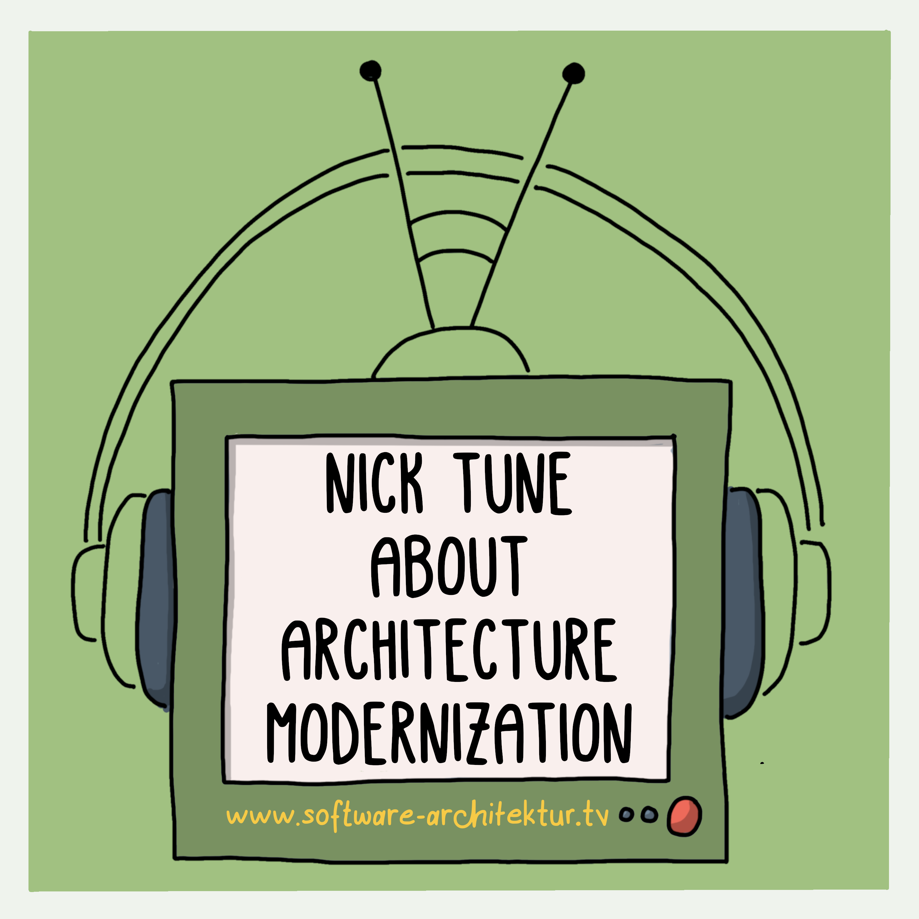 Nick Tune about Architecture Modernization episode artwork
