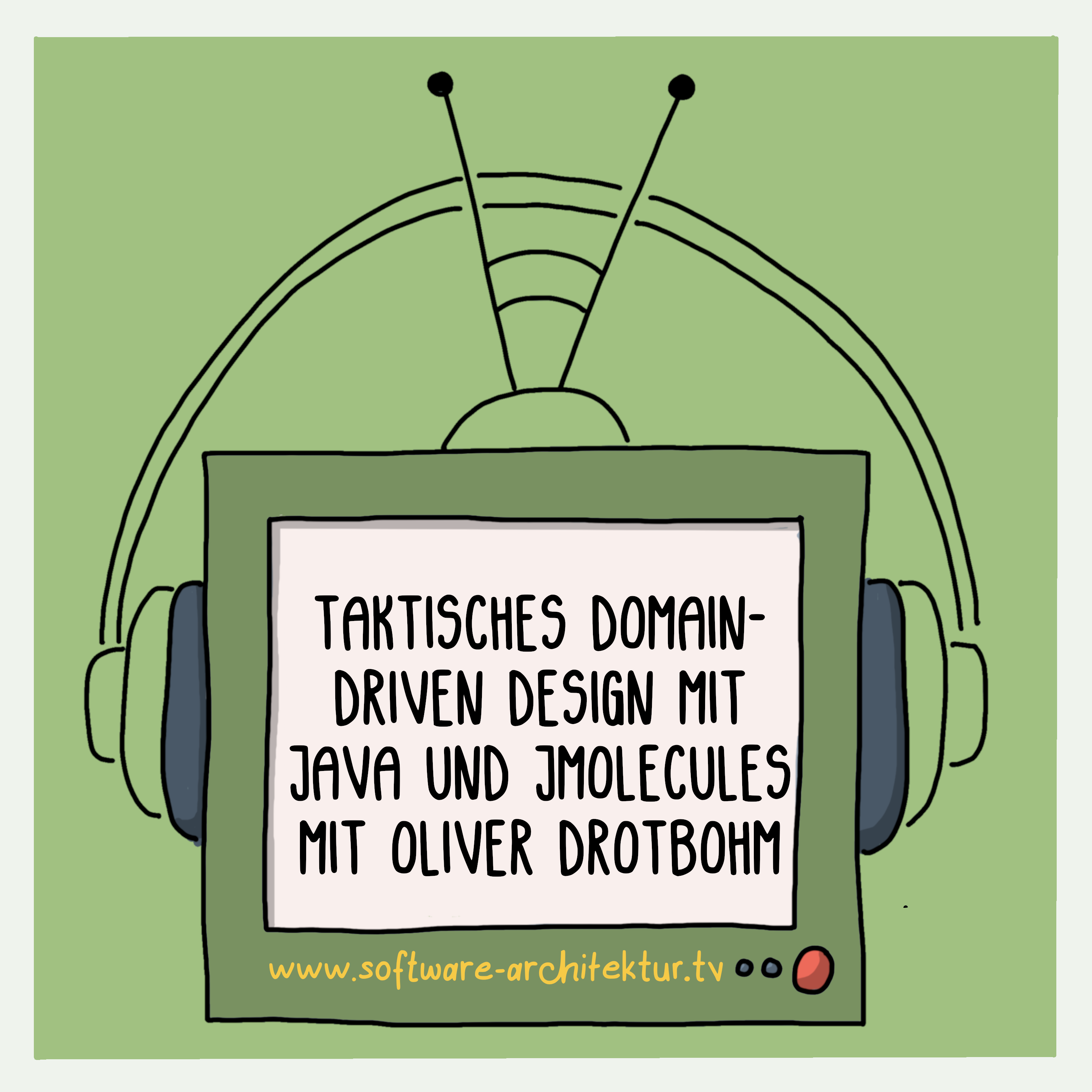 Taktisches Domain-Driven Design mit Java und jMolecules mit Oliver Drotbohm episode artwork
