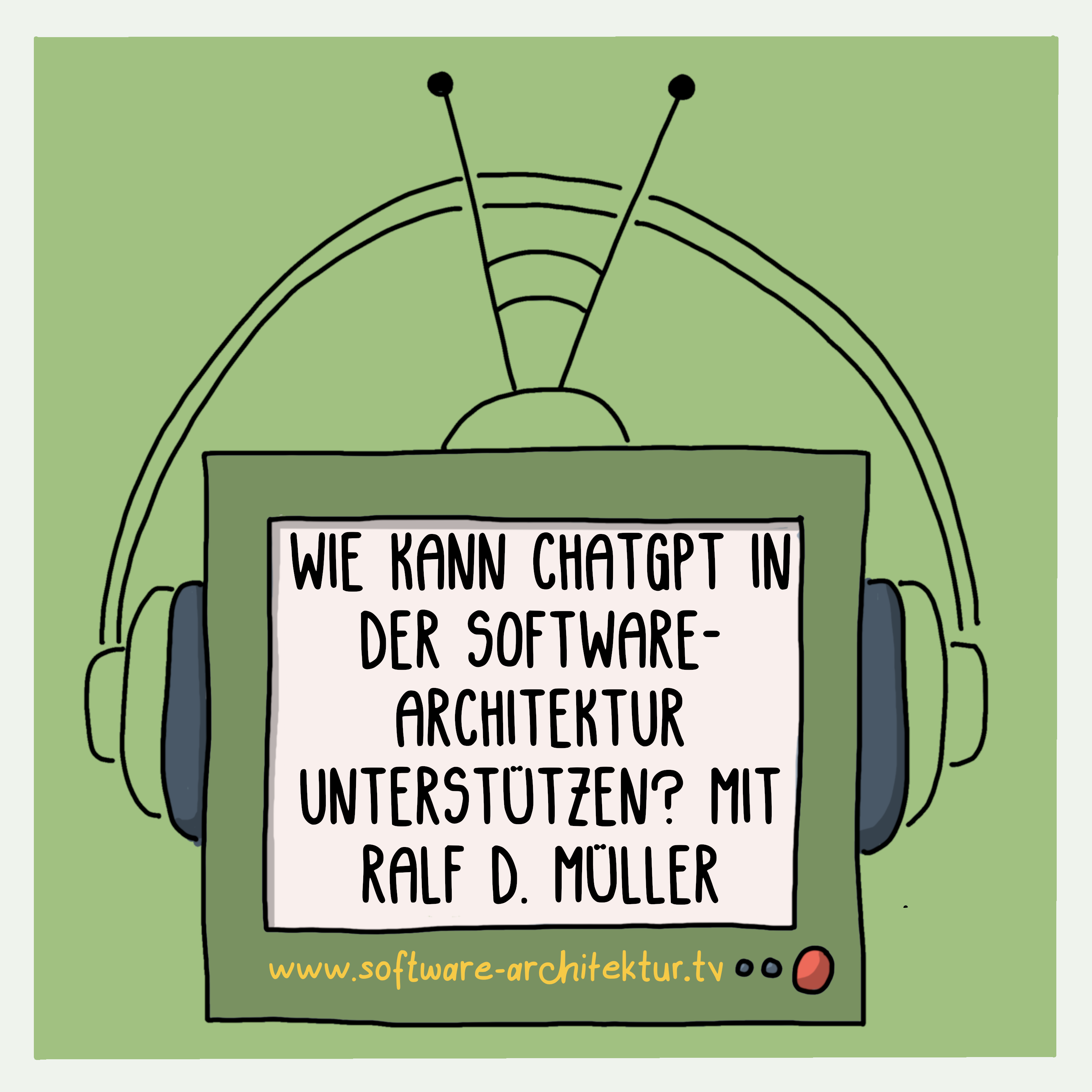 Wie kann ChatGPT in der Software-Architektur unterstützen? mit Ralf D. Müller episode artwork