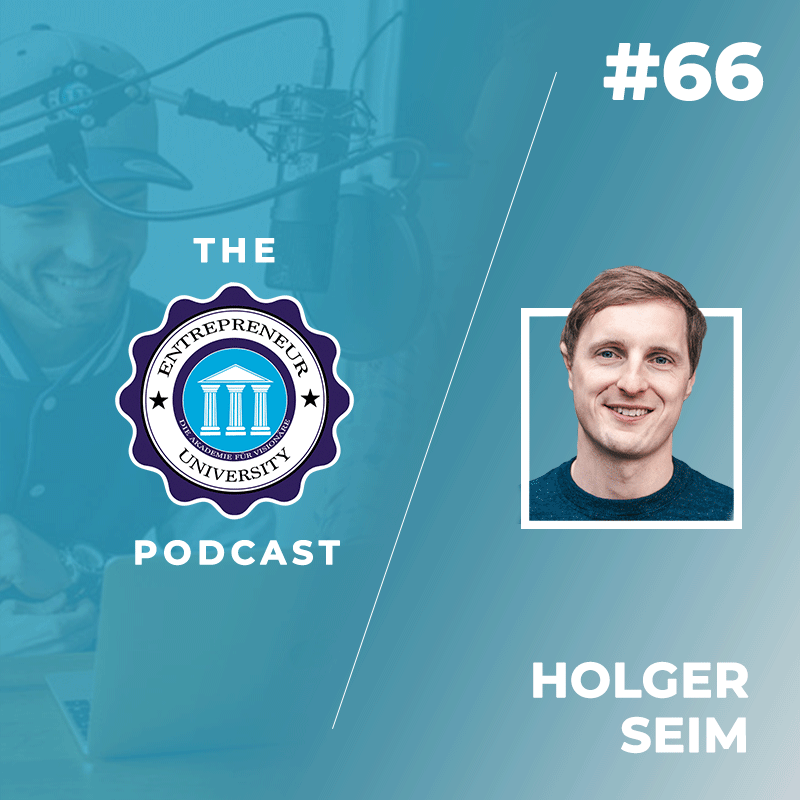 #66 Holger Seim -Der Blinkist Founder erzählt den Prozess von der einfachen Idee bis hin zum Multimillonen Start up! episode artwork