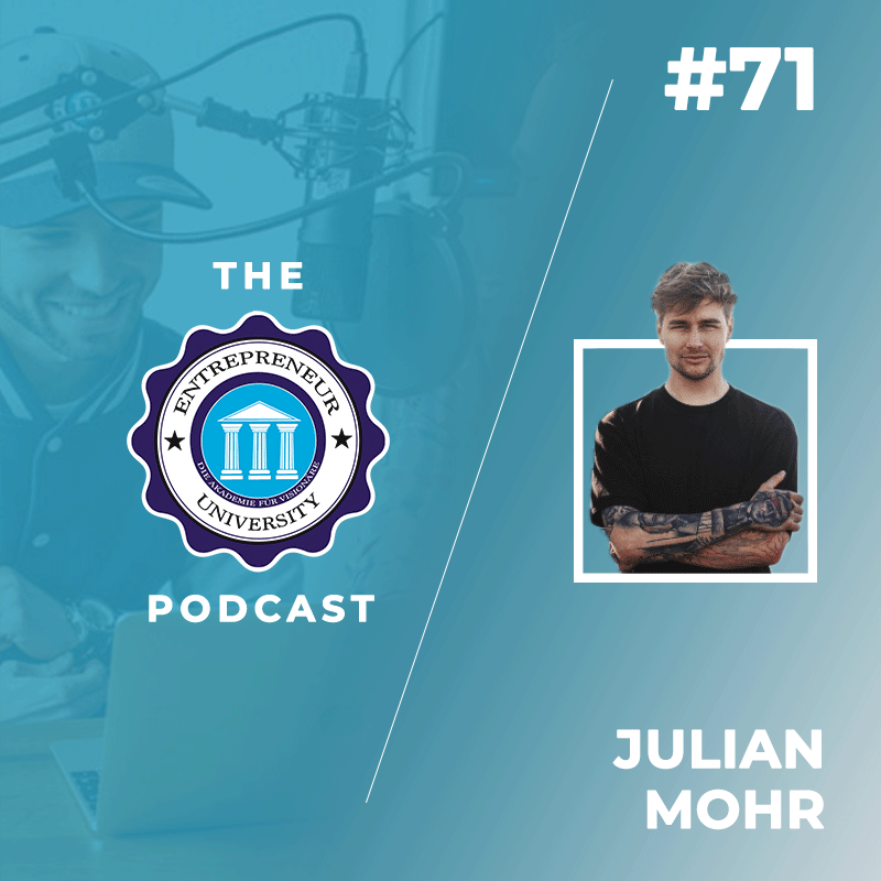 #71 Julian Mohr - Founder der Nqyer Media GmbH einer der bekanntesten Agenturen Deutschlands für Content & Influencer Marketing und Branded Entertainment Konzepte. episode artwork