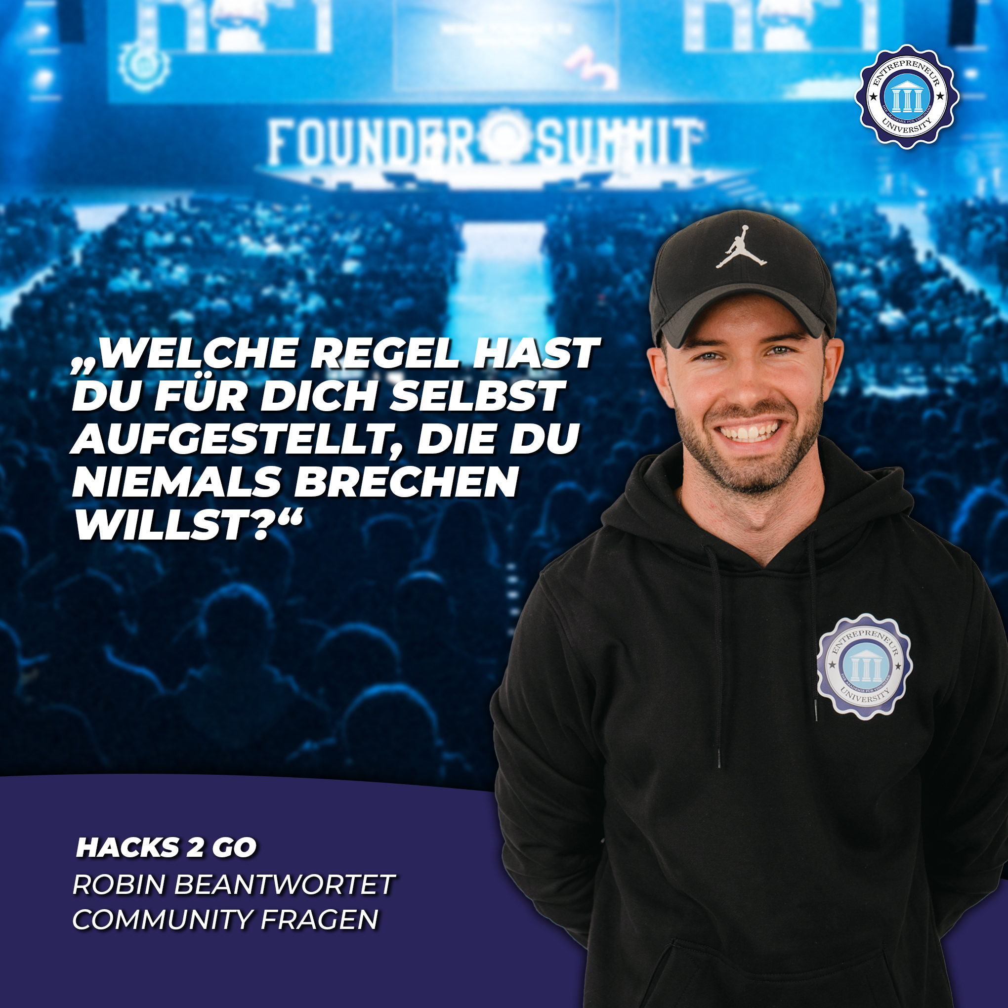 Welche Regel hast du für dich selbst aufgestellt, die du niemals brechen willst? - Robin beantwortet Community Frage. episode artwork