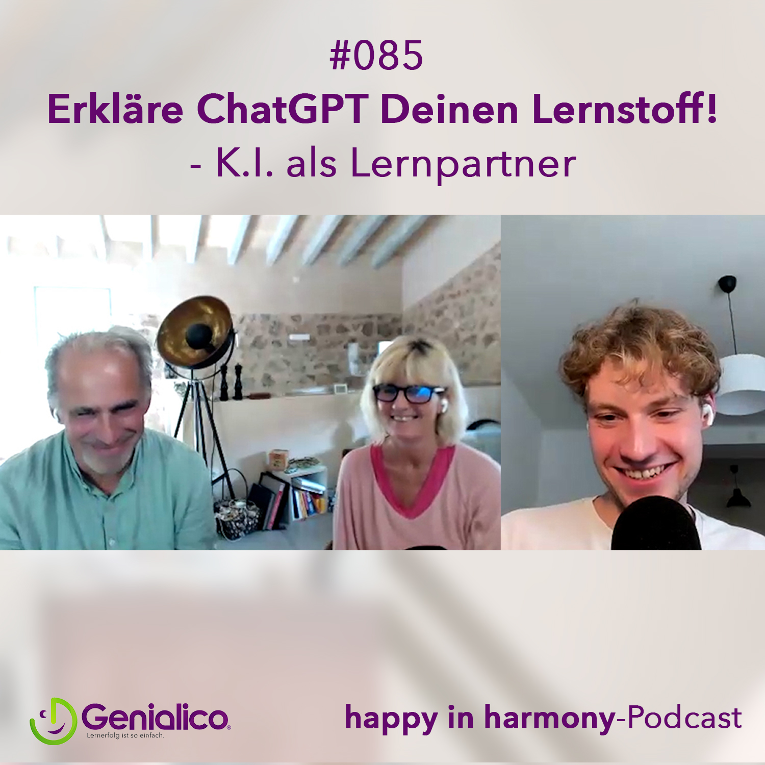 #085: Erkläre ChatGPT Deinen Lernstoff! - K.I. als Lernpartner episode artwork