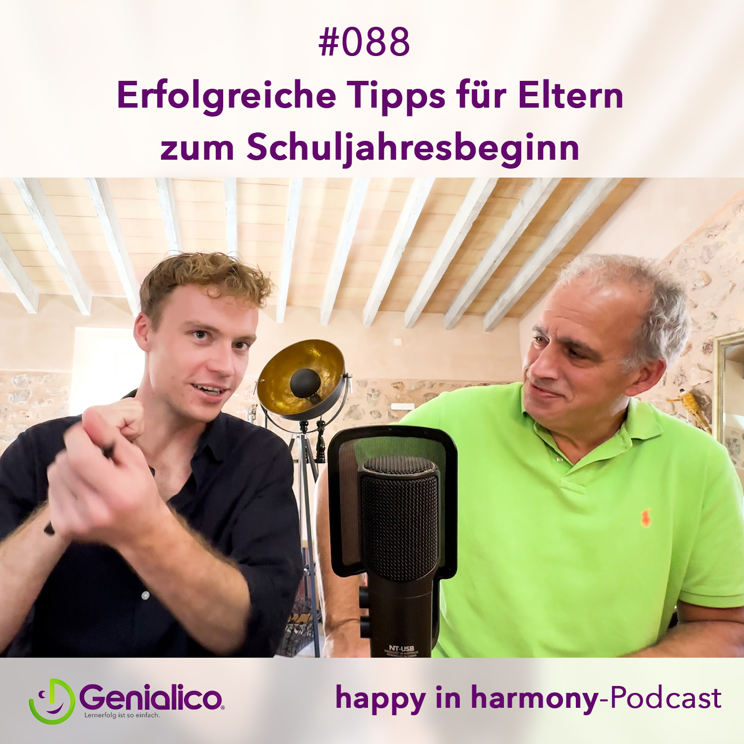 #088: Erfolgreiche Tipps für Eltern zum Schuljahresbeginn episode artwork