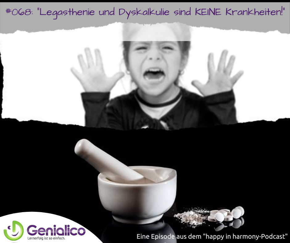 #068: Legasthenie und Dyskalkulie sind KEINE Diagnosen episode artwork
