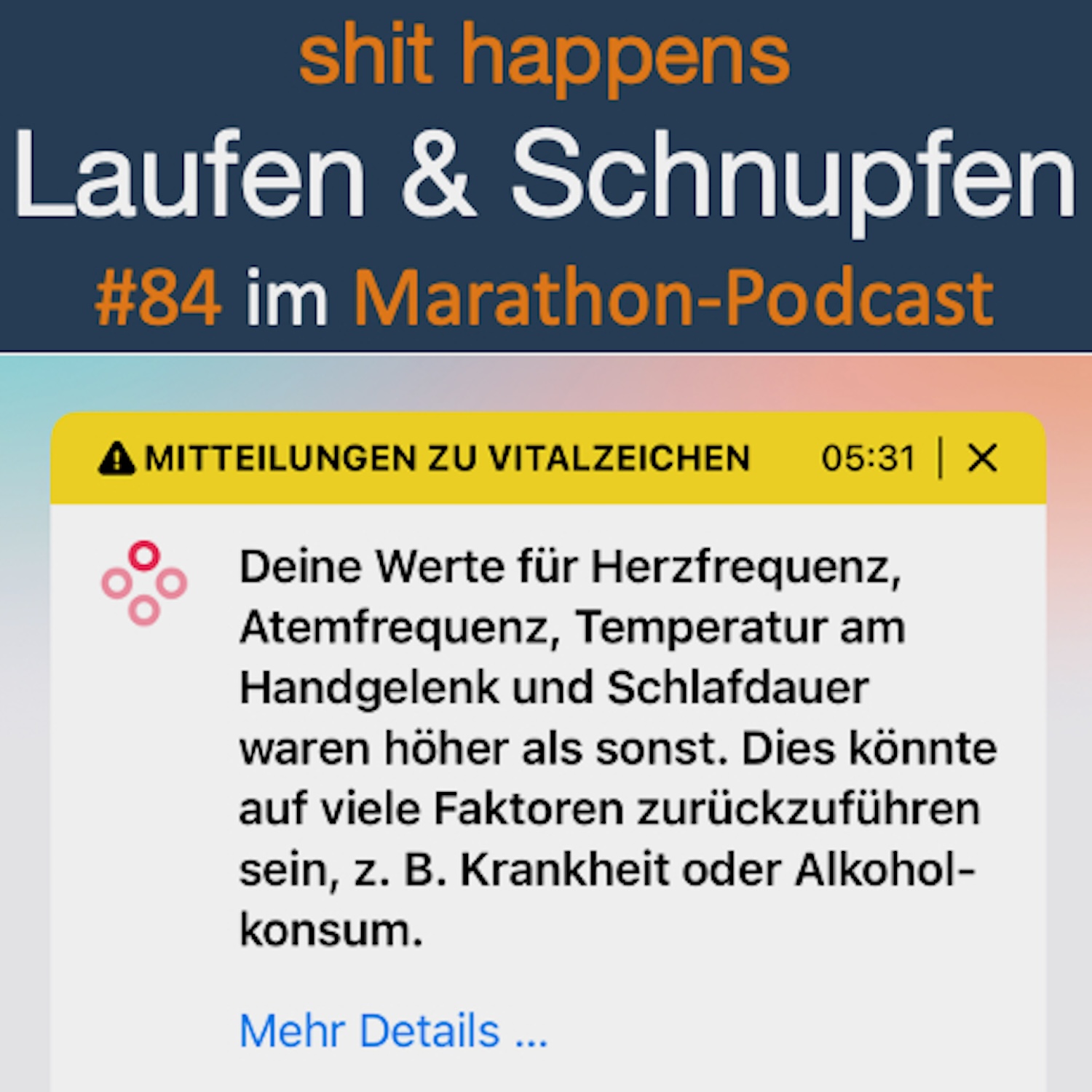 Laufen und Schnupfen – Was ist möglich und wie gelingt der Wiedereinstieg?