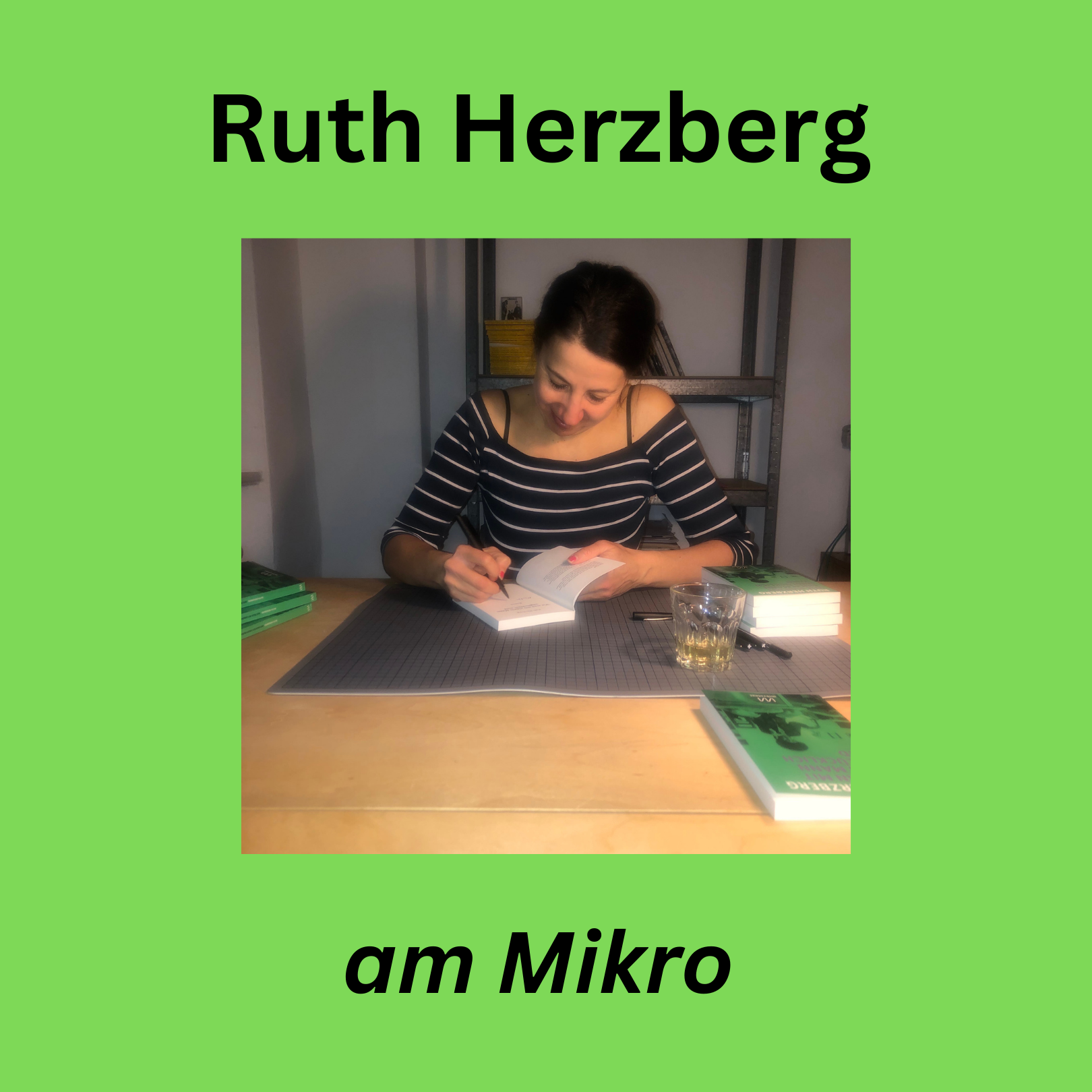 Mit Ruth Herzberg über Liebe und Fiktionen und eine offene Frage episode artwork