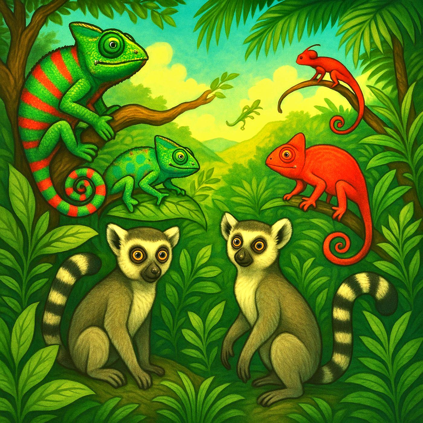 *ZWISCHEN BAOBABS, VANILLE & LEMUREN* episode artwork