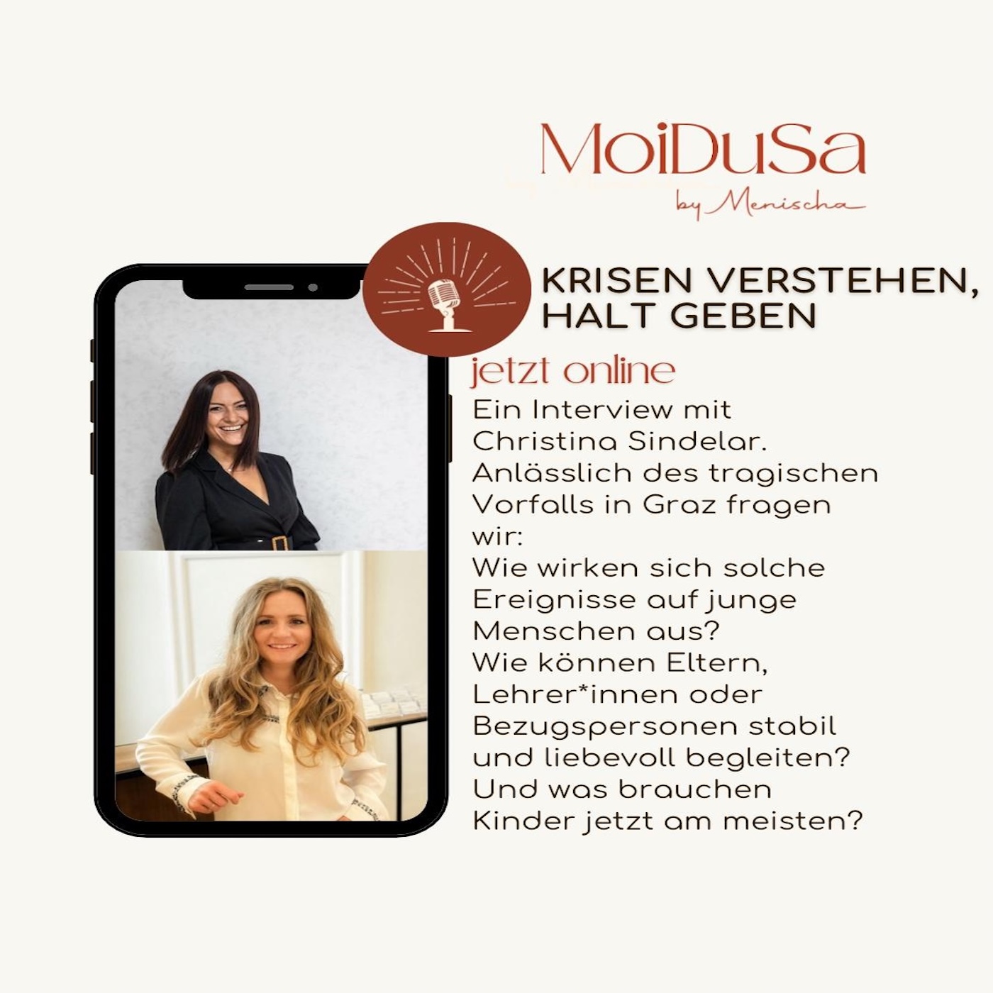 Was Kindern hilft, wenn die Welt erschüttert – Ein Interview mit Christina Sindelar episode artwork