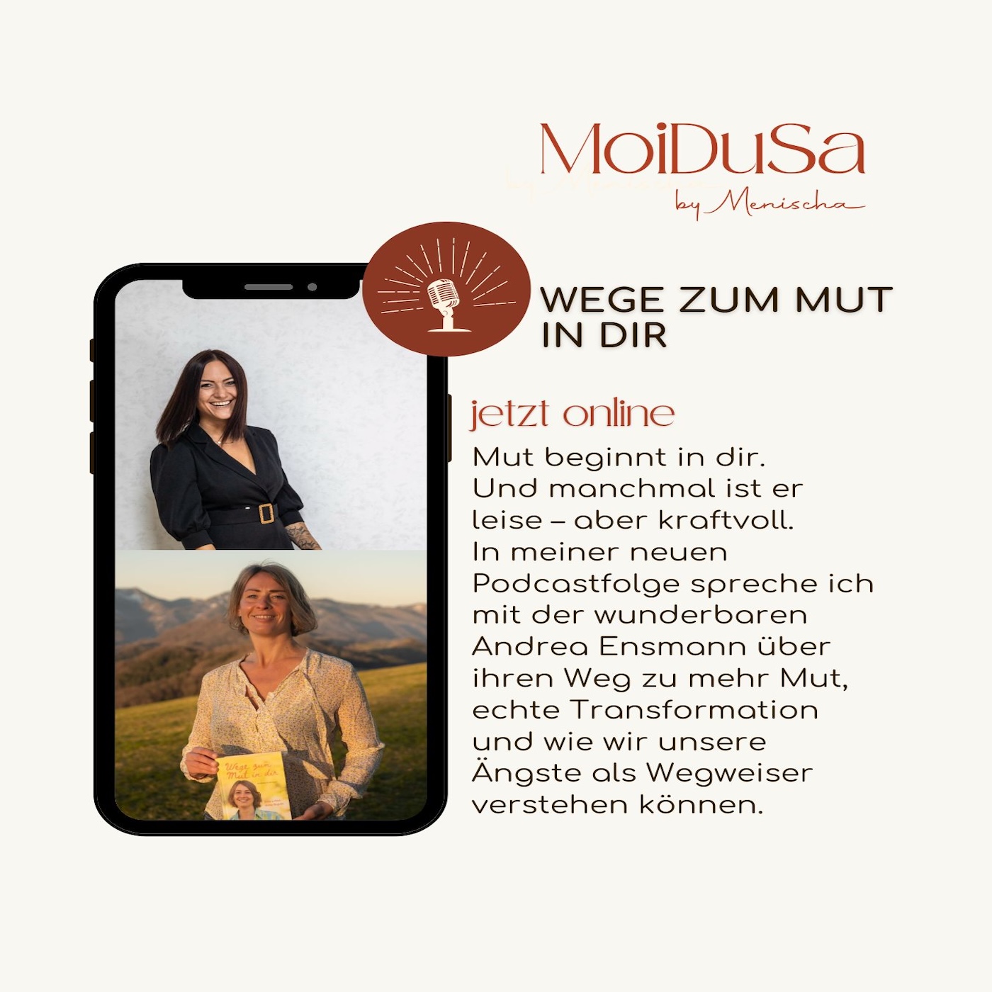 Wege zum Mut in dir mit Andrea Ensmann episode artwork