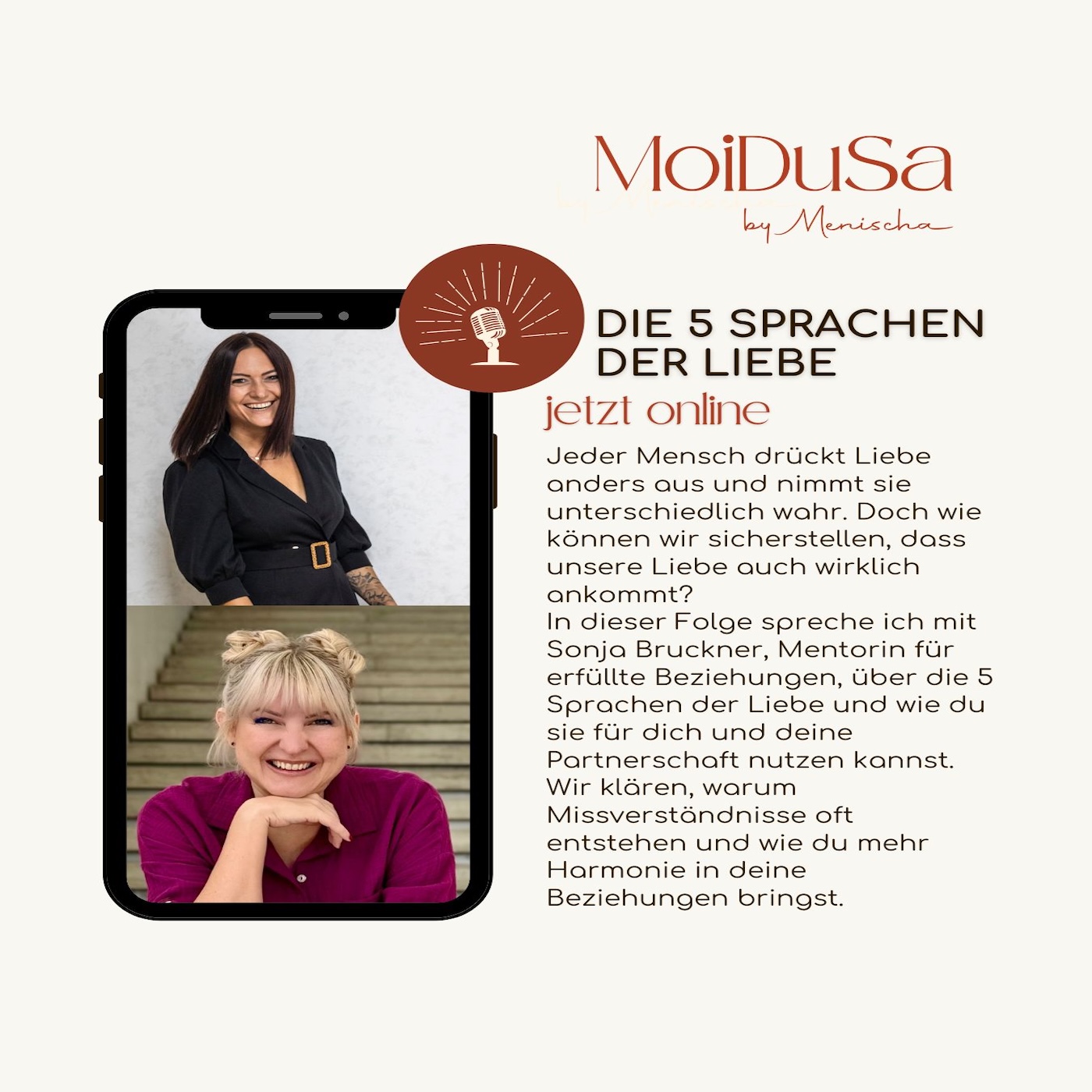 Interview: Die 5 Sprachen der Liebe – Wie wir Liebe unterschiedlich wahrnehmen episode artwork