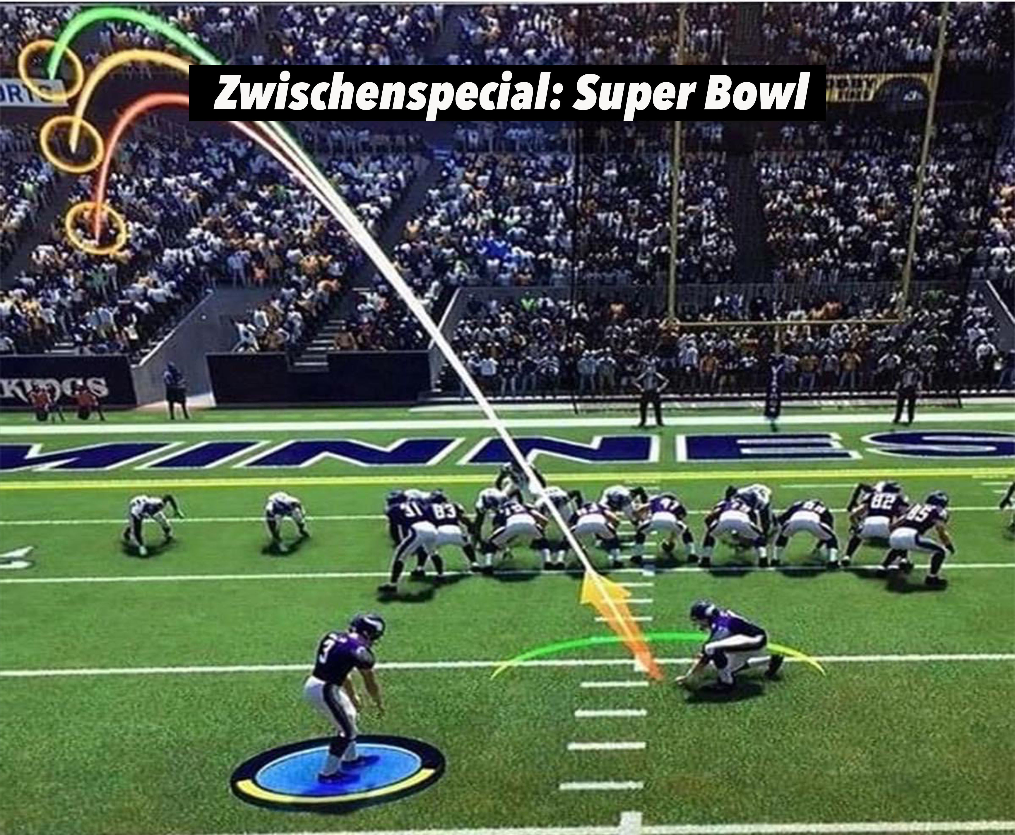 Zwischenspecial: Super Bowl episode artwork