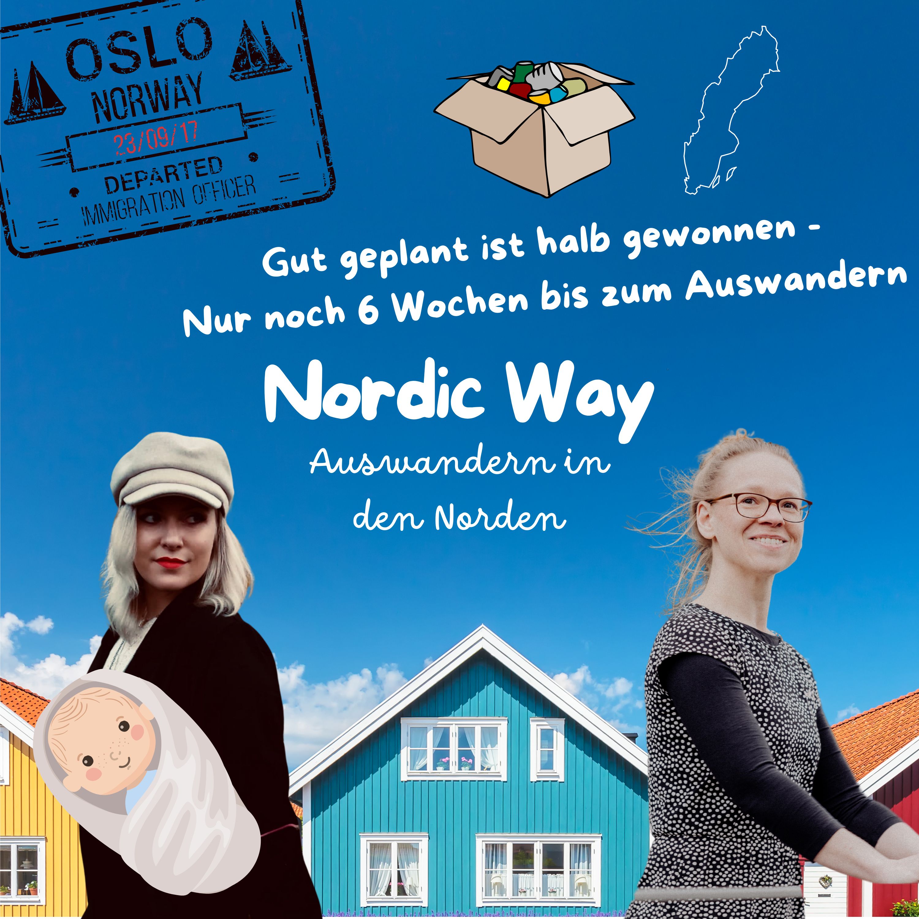 Folge 74 - Gut geplant ist halb gewonnen - Noch 6 Wochen bis zum Auswandern episode artwork