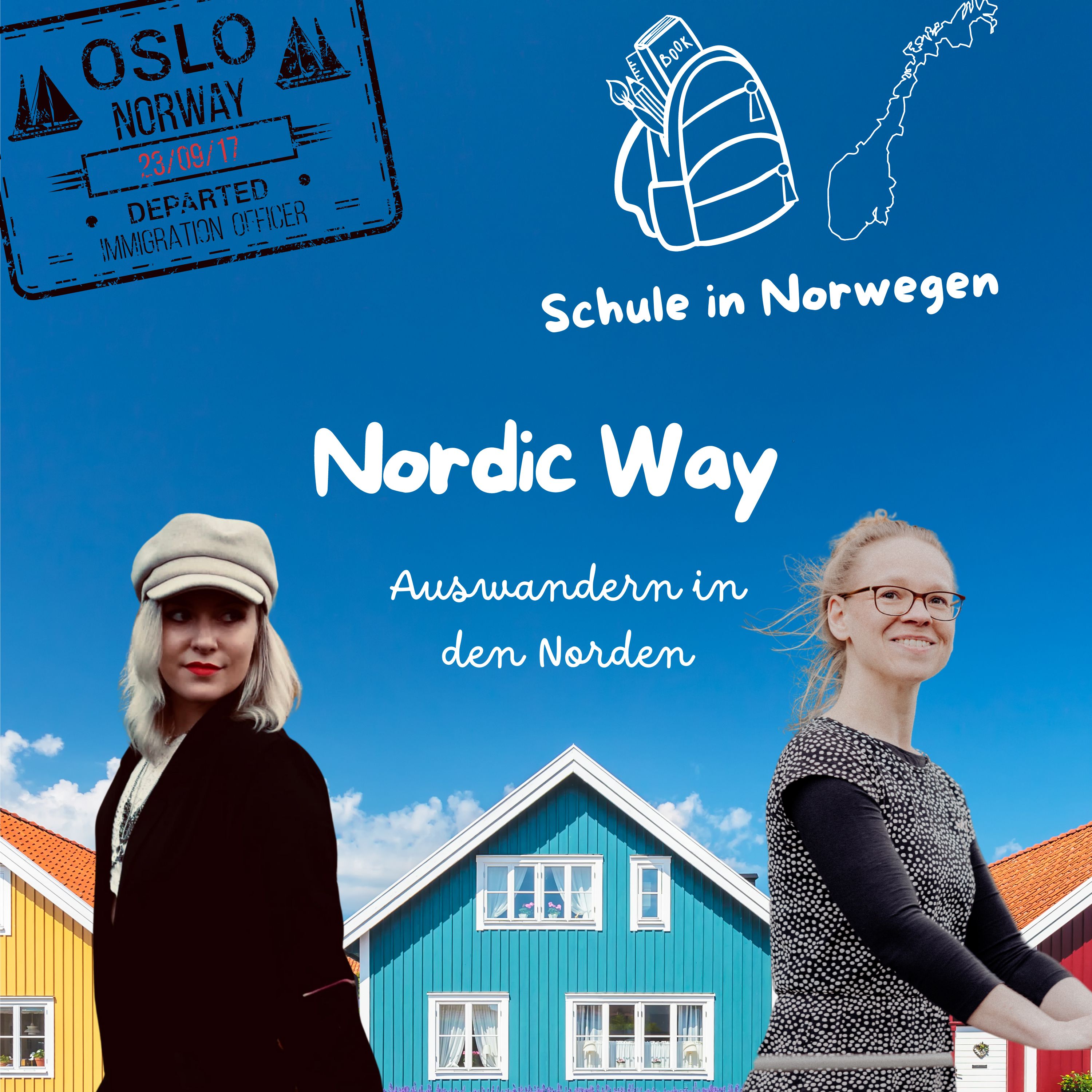 Folge 38 - Das norwegische Schulsystem - mit 11 Jahren von Brandenburg nach Norwegen episode artwork