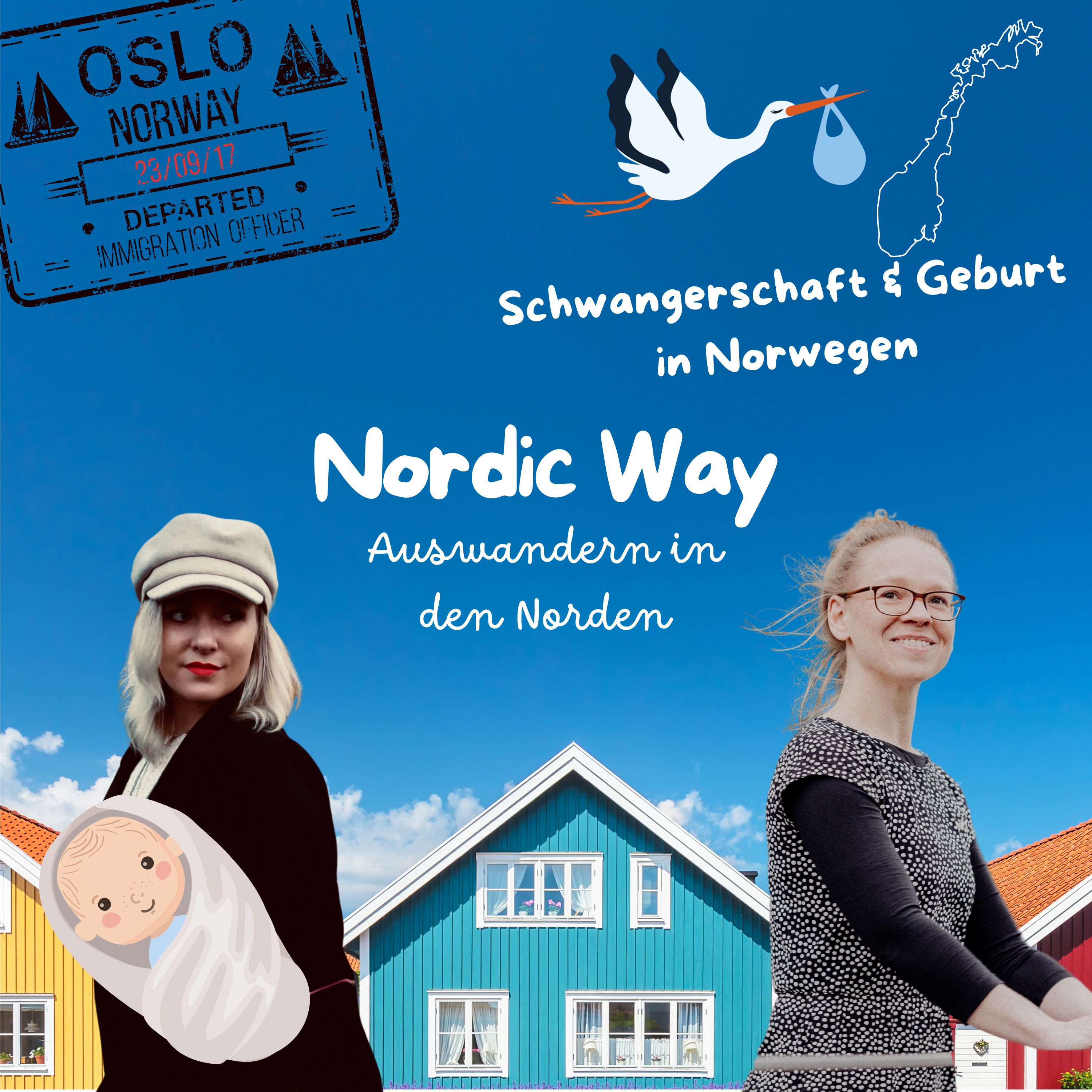 Folge 68 - Schwangerschaft & Geburt in Norwegen episode artwork