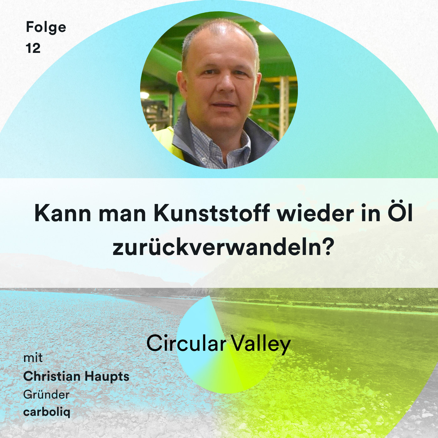Kann man Kunststoff wieder in Öl zurückverwandeln? - Christian Haupts über chemisches Recycling, wie es bei carboliq umgesetzt wird und darüber wie das Unternehmen den Kohlenstoffkreislauf schließt episode artwork